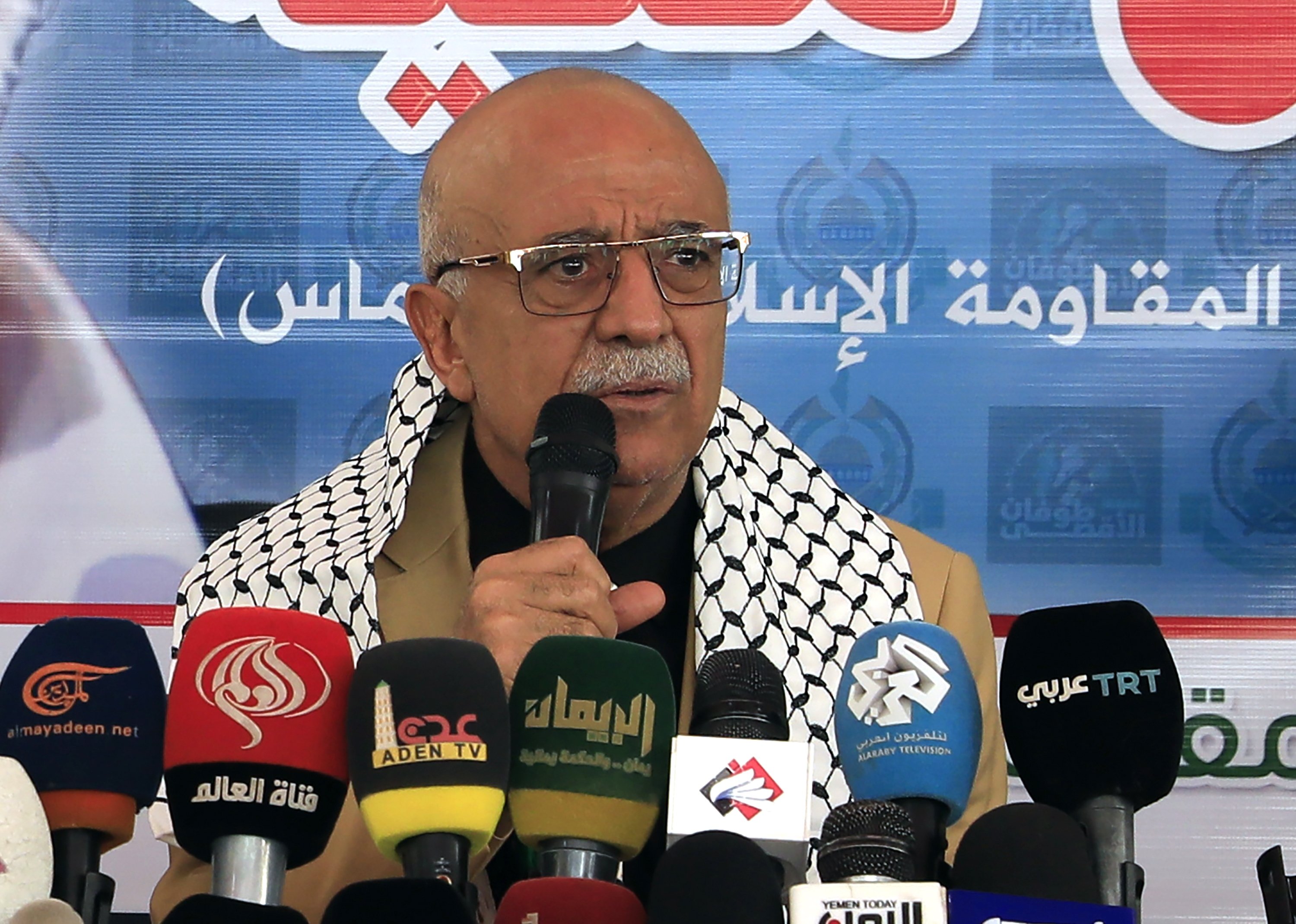 Houthi Prime Minister Ahmed Al-Rahawi in Sanaa, Yemen in August 2024. Al-Rahawi was killed on Thursday following Israeli airstrikes in Sanaa, the Houthis confirmed on Saturday. Photo: EPA