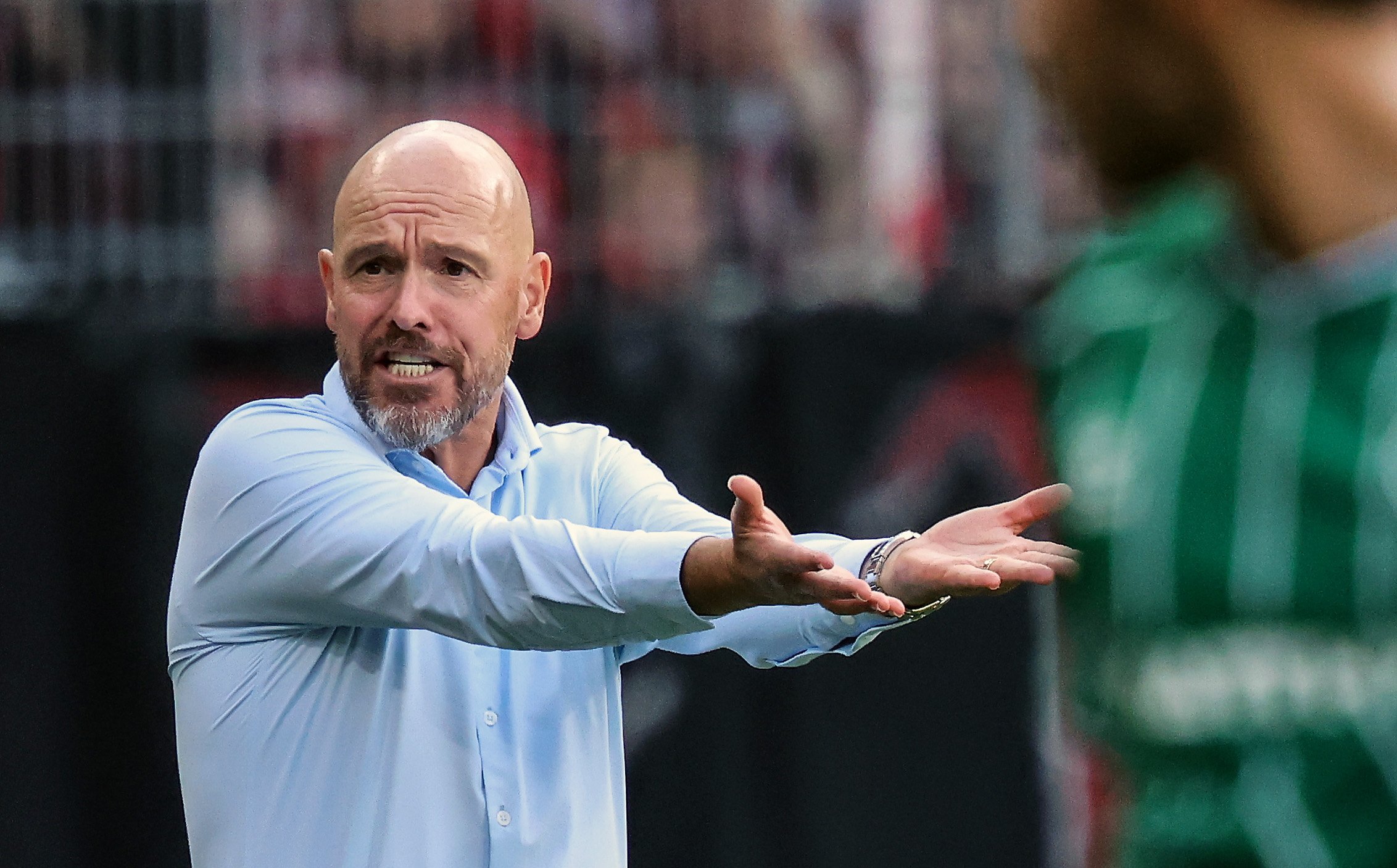 Erik ten Hag took over from Xavi Alonso at Bayer Leverkusen after the most successful period in the club’s history, but earned only one point from their opening two games. Photo: EPA