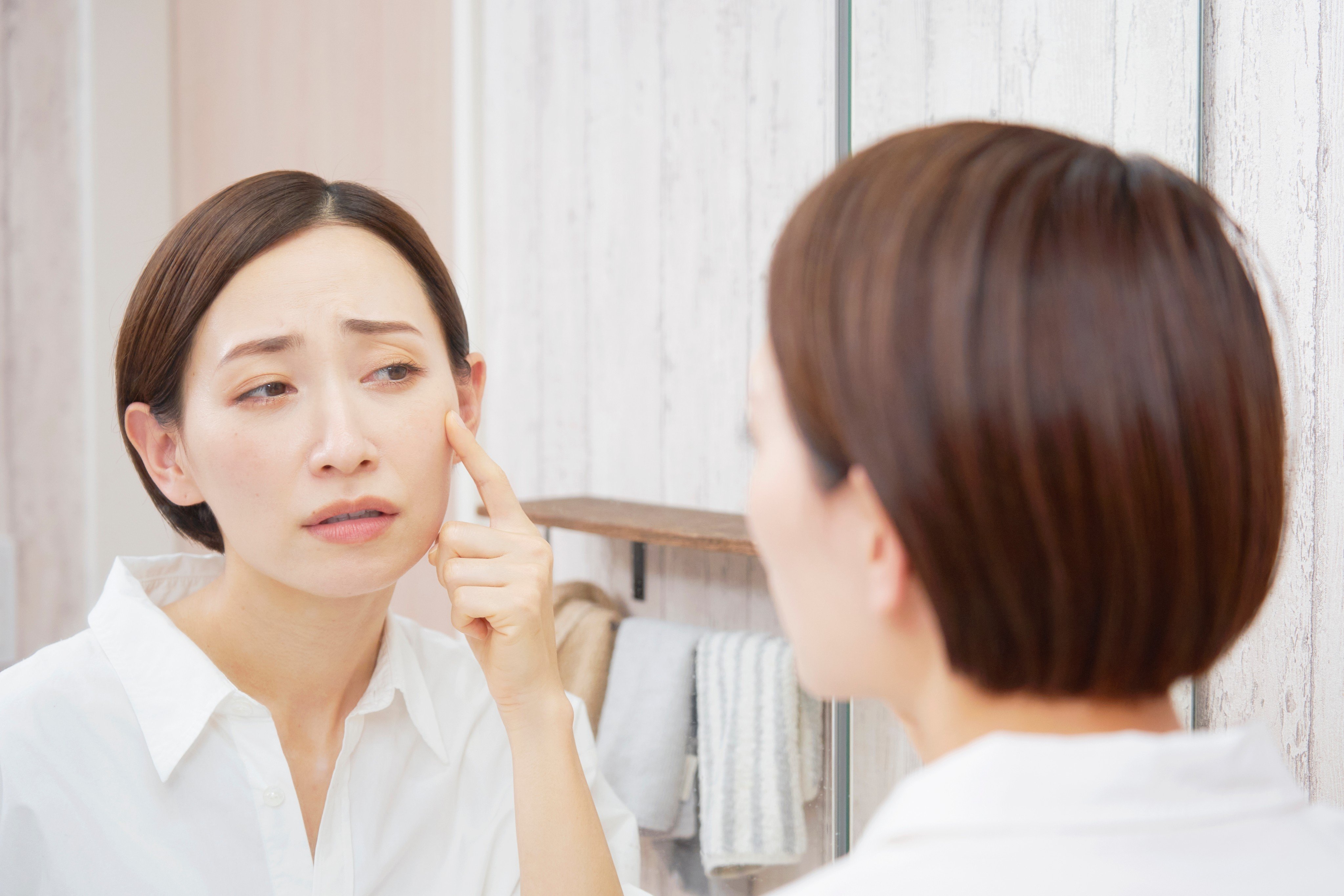 Not drinking enough water can lead to prematurely ageing skin. 
Photo: Shutterstock