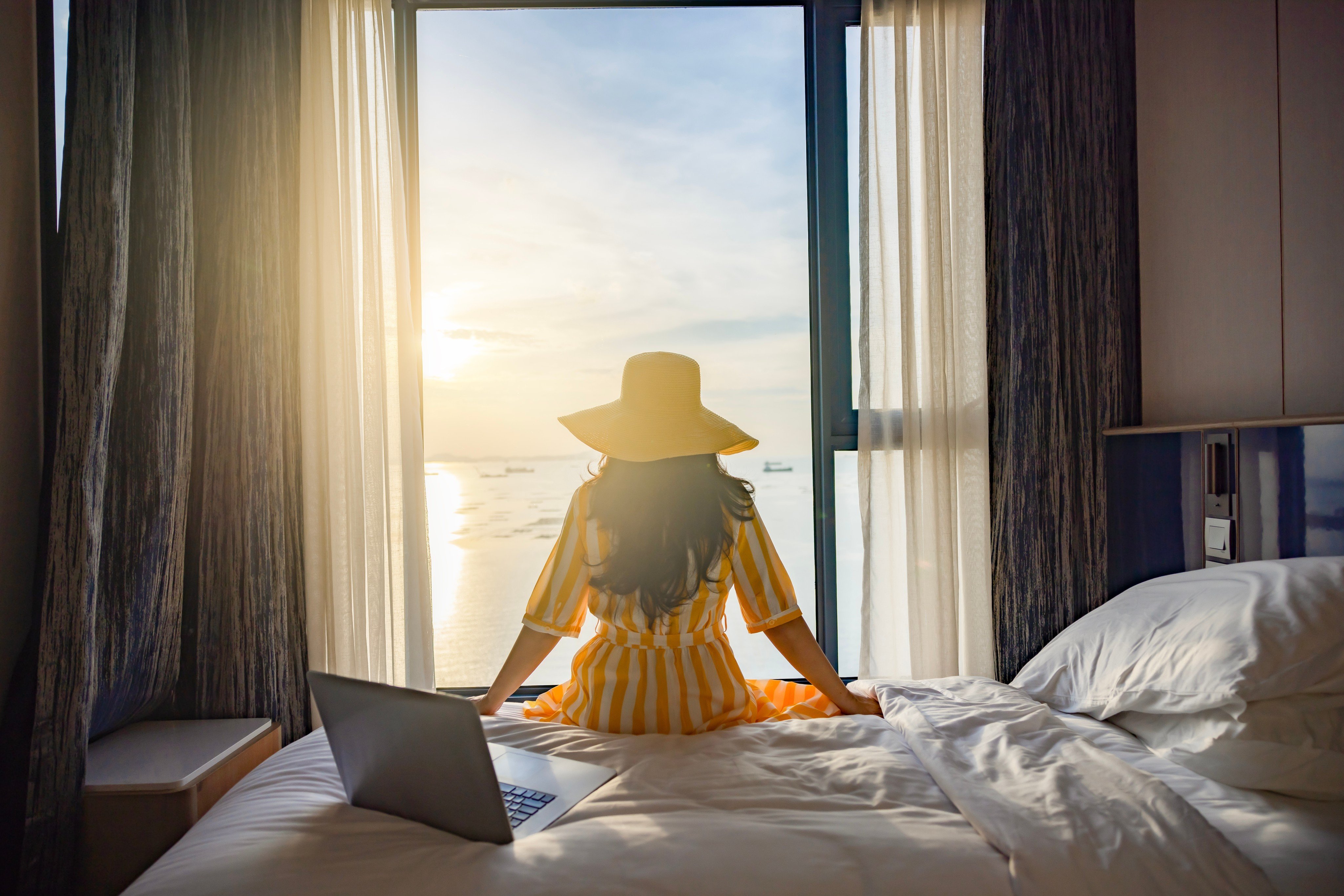 Navigating the line between work time and personal time is difficult for a lot of people when on holiday, with laptops and smartphones making it possible to log in anytime to do work from anywhere. But taking a clear break to recharge, refocus and take your mind off the daily stresses of the workplace is extremely healthy. Photo: Shutterstock
