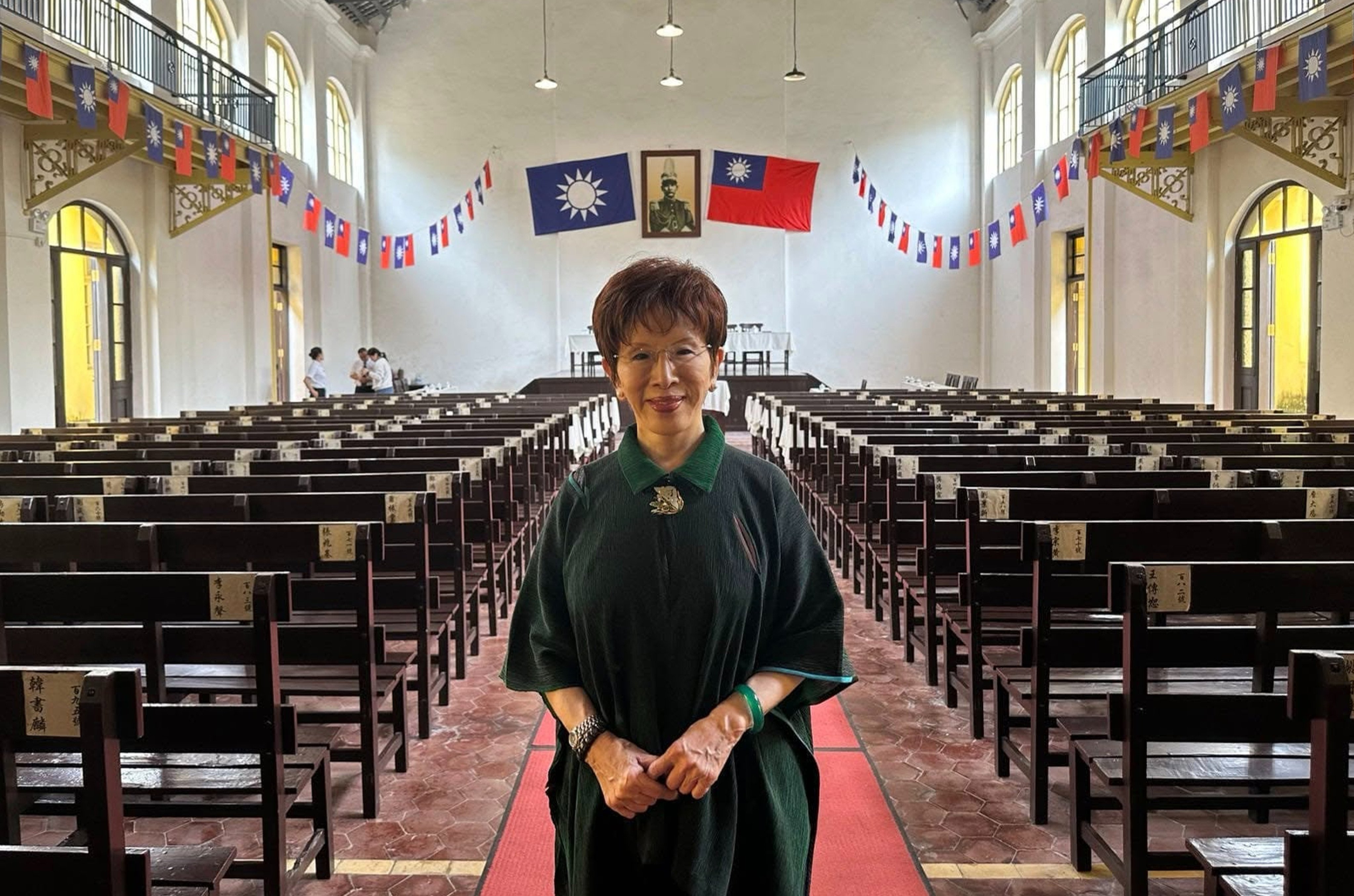 Hung Hsiu-chu is a strong advocate of peace across the Taiwan Strait and led a delegation to the 11th Cross-Strait Peaceful Development Forum in Beijing. Photo: Handout