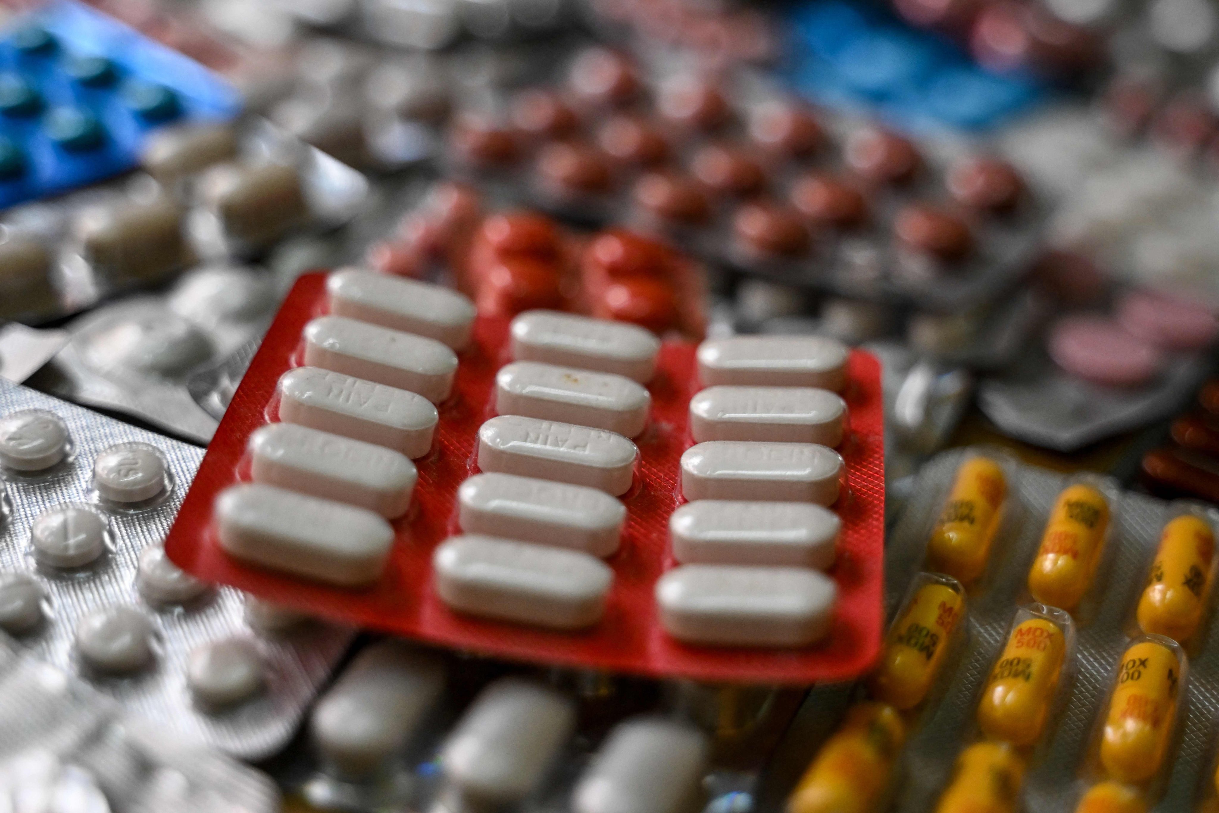 Medicines produced in Kolkata, India. US President Donald Trump has promised to impose hefty import taxes on pharmaceuticals. Photo: AFP