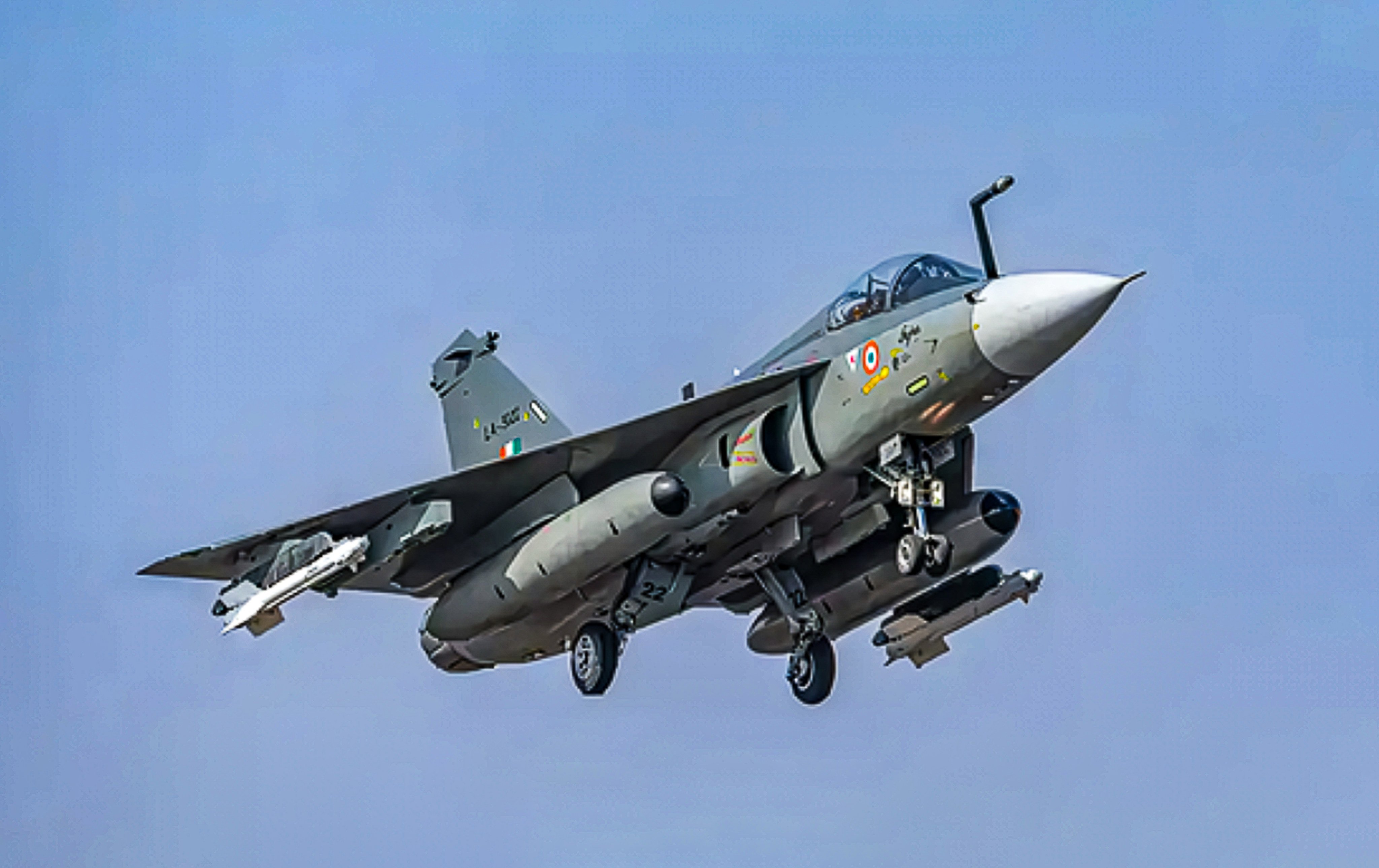 The Tejas Mark-1A supersonic combat aircraft. Photo: defence.in