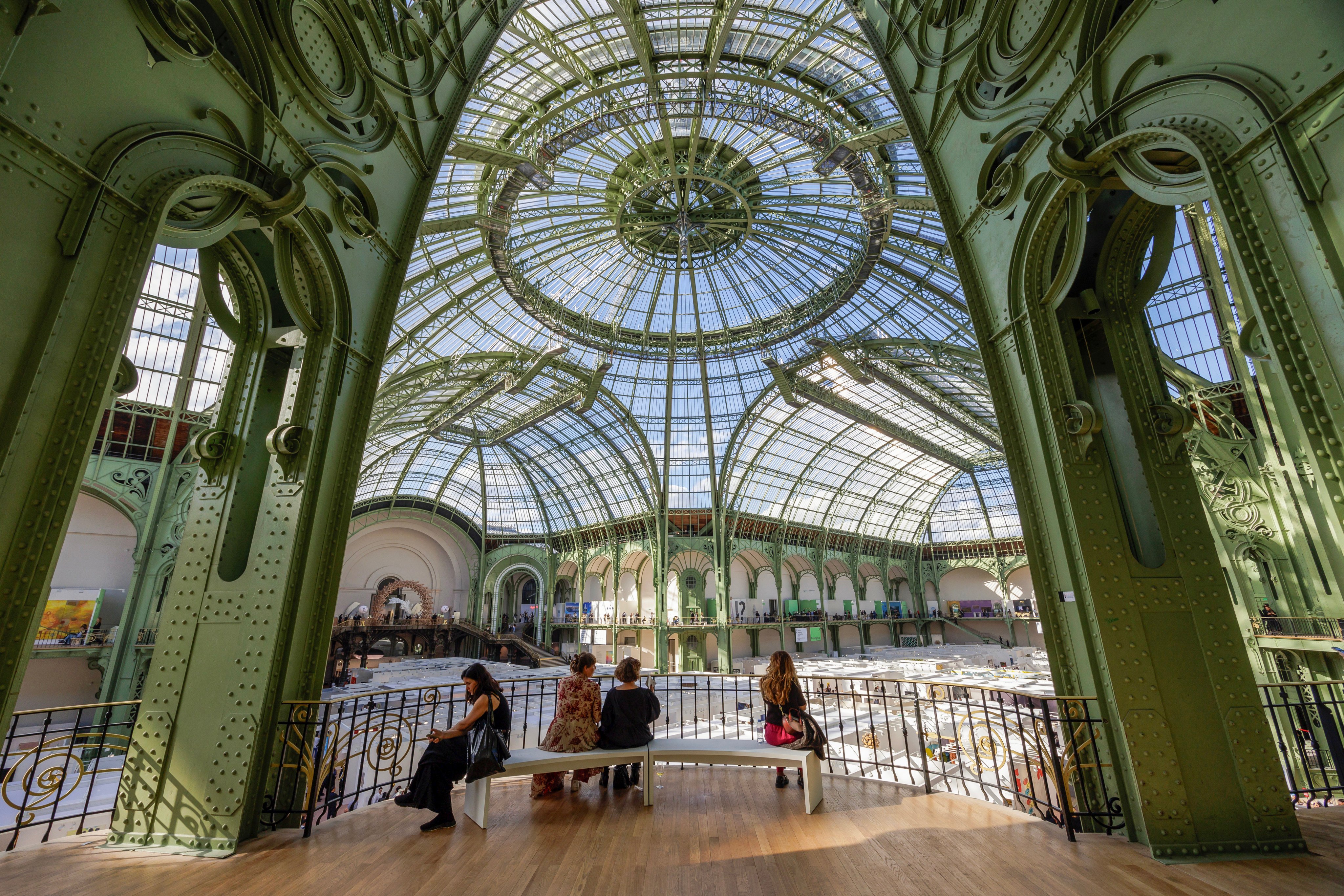 Art Basel Paris at Grand Palais in October 2024, in Paris. Photo: Getty Images