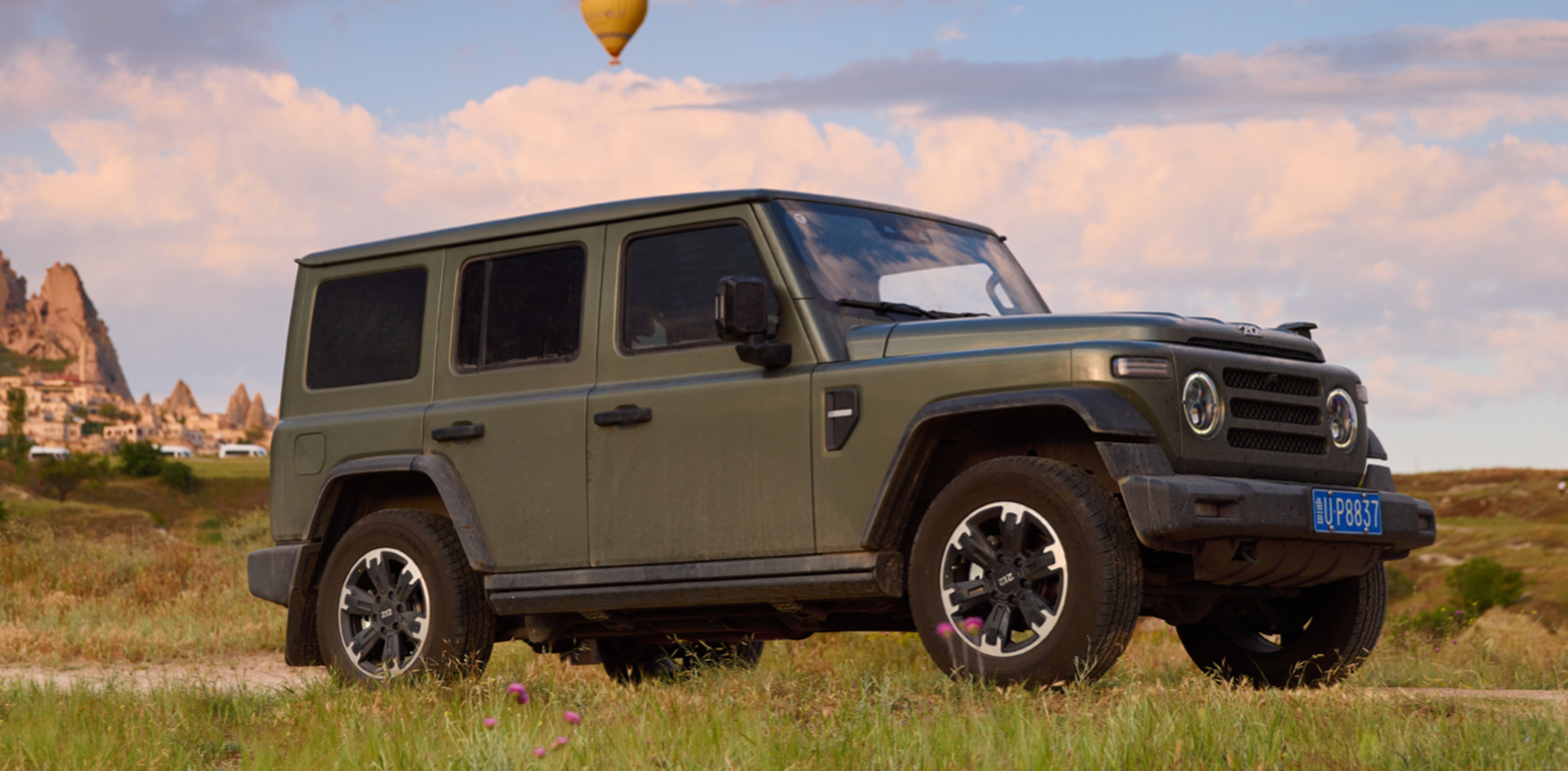A jeep from Chinese carmaker 212 Off-Road Vehicle. Photo: Handout