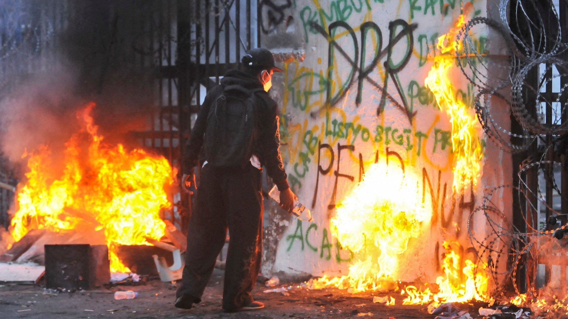 Thumbnail for Indonesia protest TELL ME video