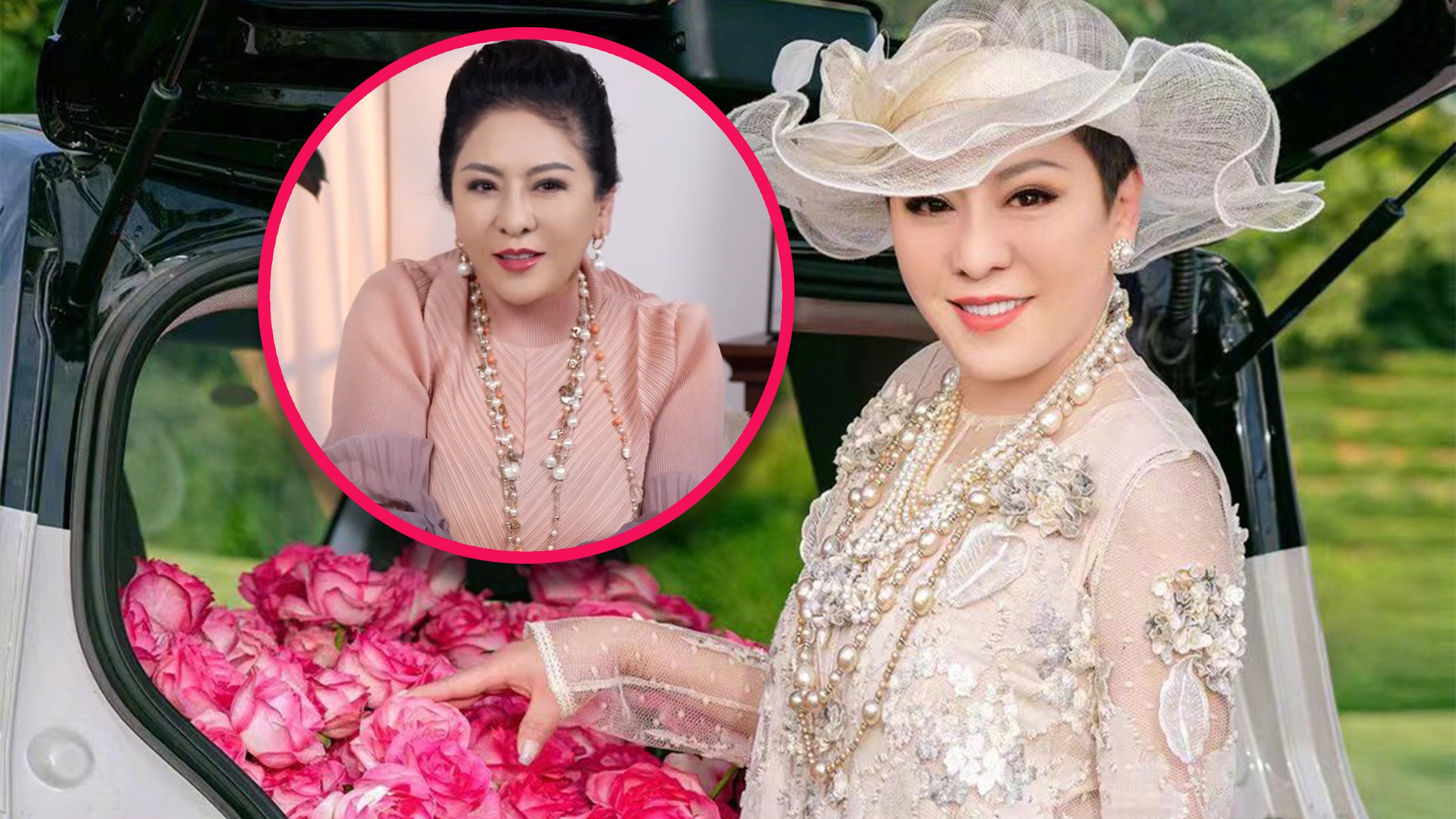 Hong Kong film producer Tiffany Chen, who is also known as Madam Heung, is offering social skills courses for US$55 and has generated more than US$280,000 in sales. Photo: SCMP composite/Douyin/Weibo