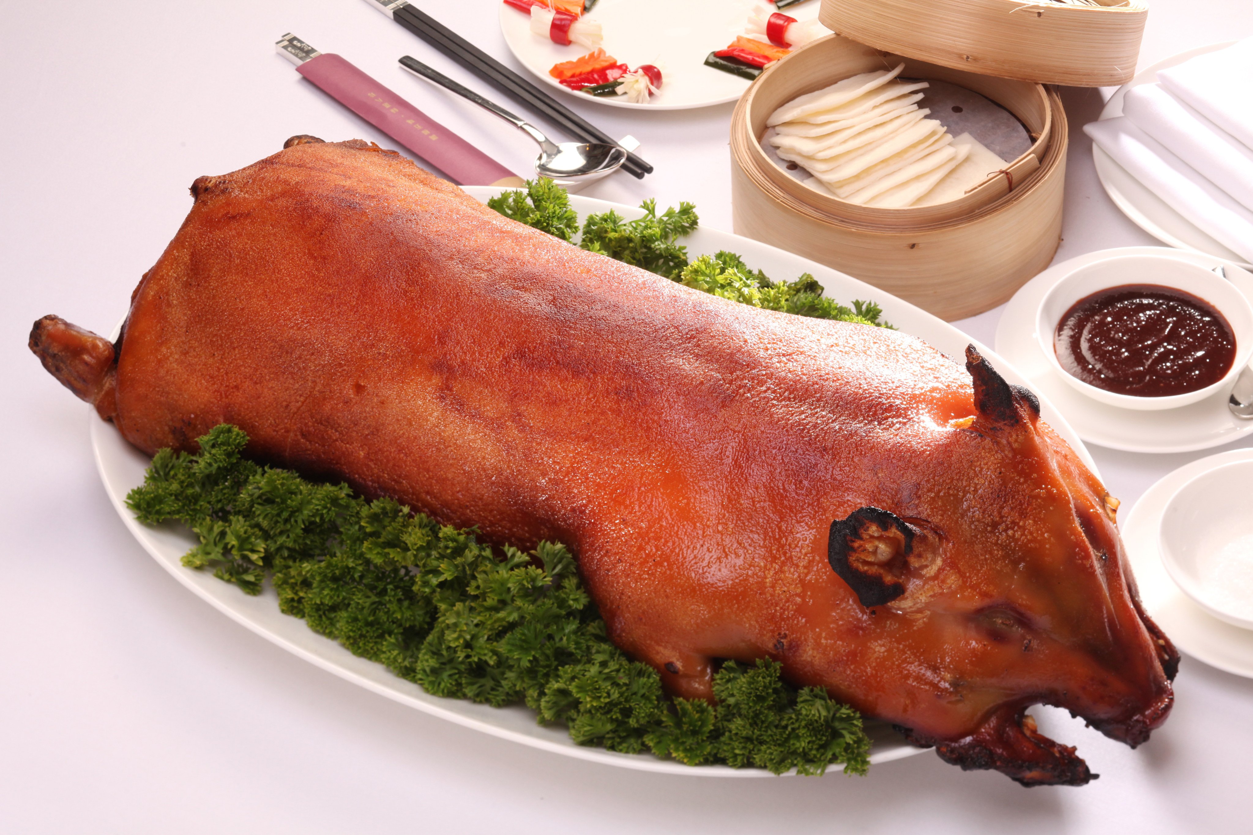 Seventh Son Restaurant - Suckling Pig. Photo: Alvin Luk