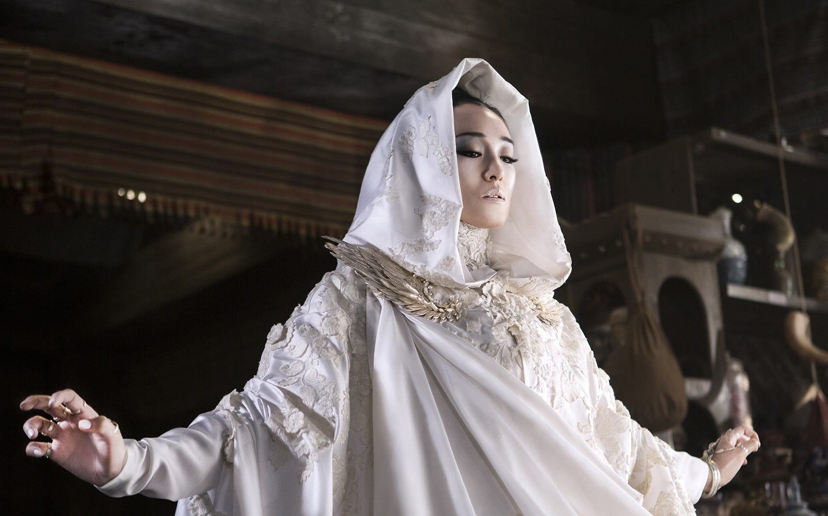 Gong Li plays Baigujing, or White Bone Spirit, in a still from the 2016 film The Monkey King 2. Jing, or spirits,  are living and non-living entities in Chinese culture that, unlike yao (demons),  do not only manifest in human form. Photo: Filmko Entertainment