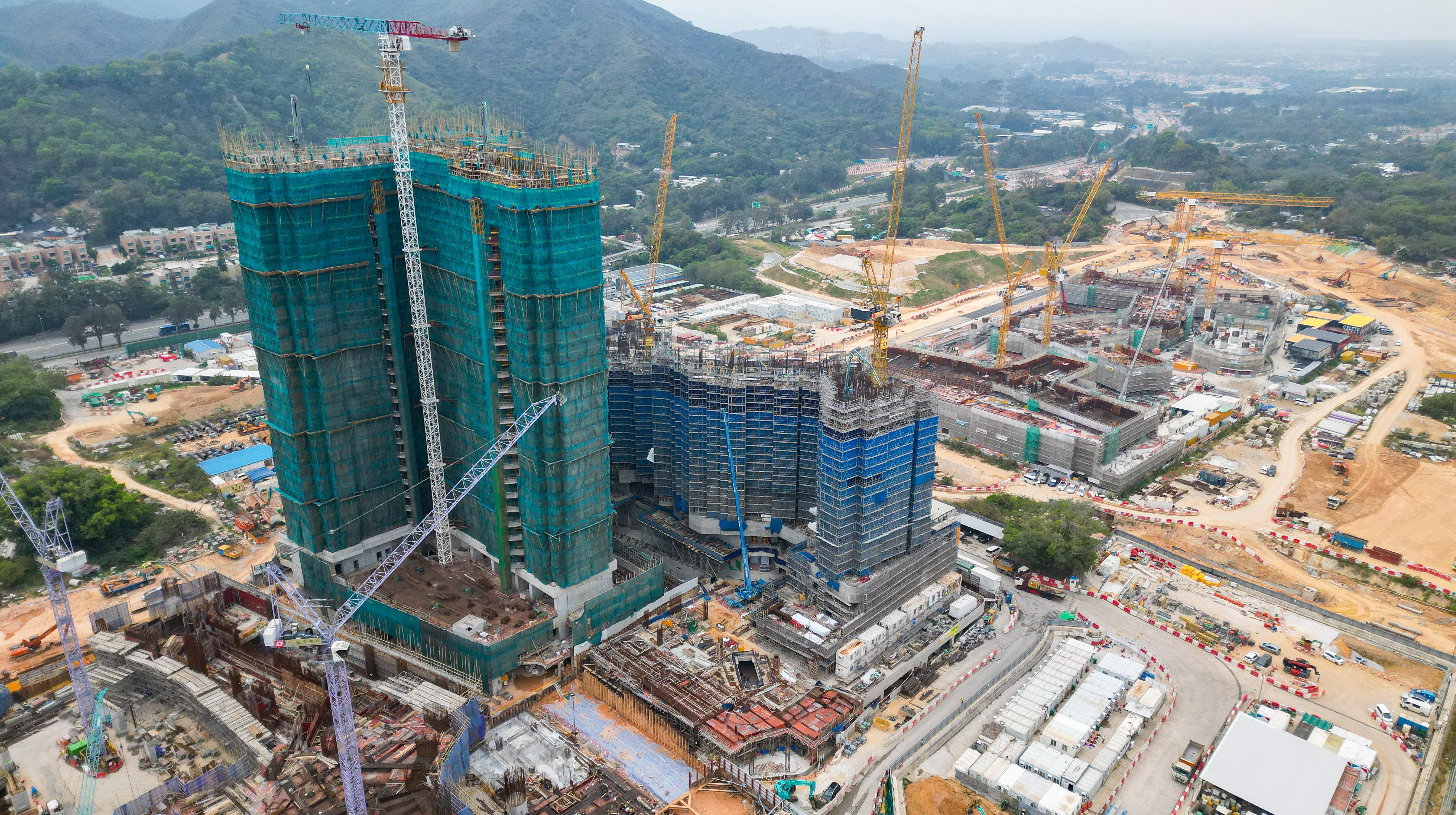 The “Kwu Tung North Area 19” phase 1A and phase 1B site in the northern New Territories. Photo: May Tse