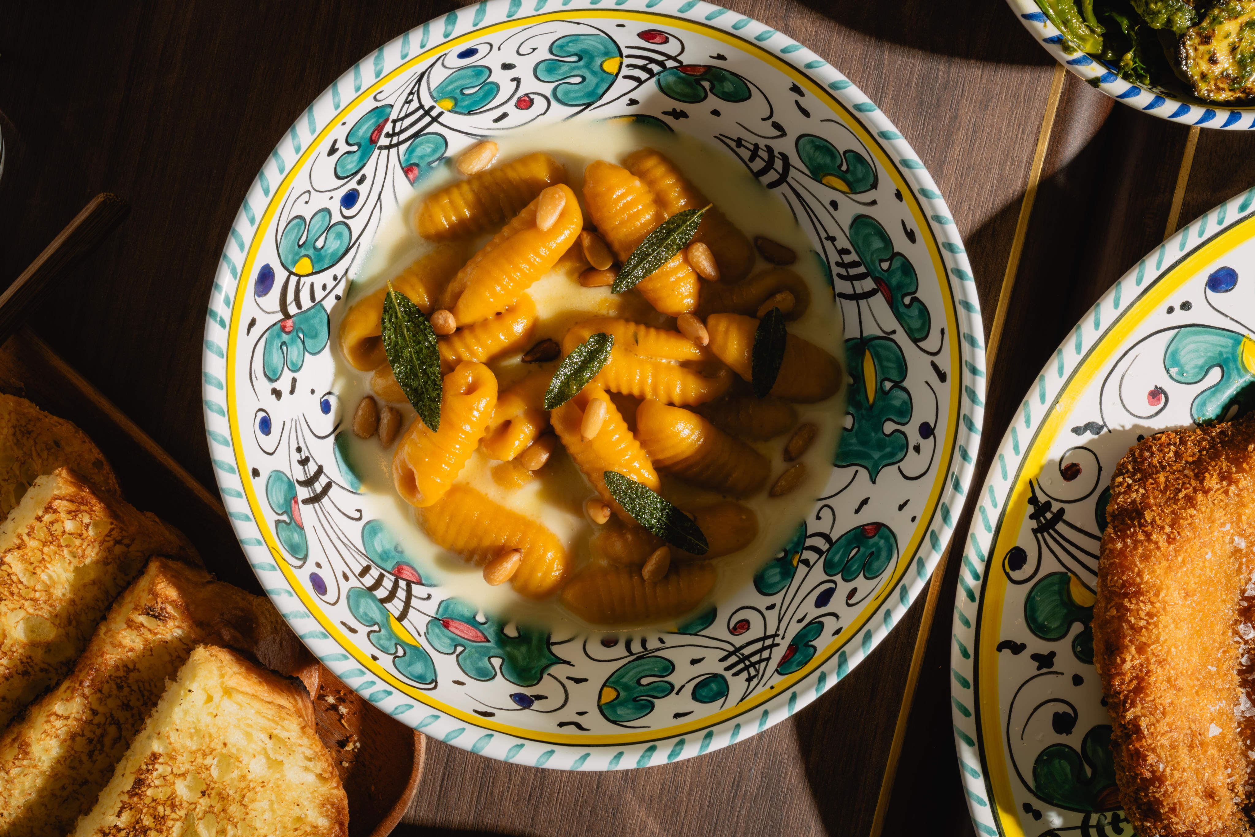Primo Posto’s pumpkin gnocchi is a celebration of Milan. Photo: Handout