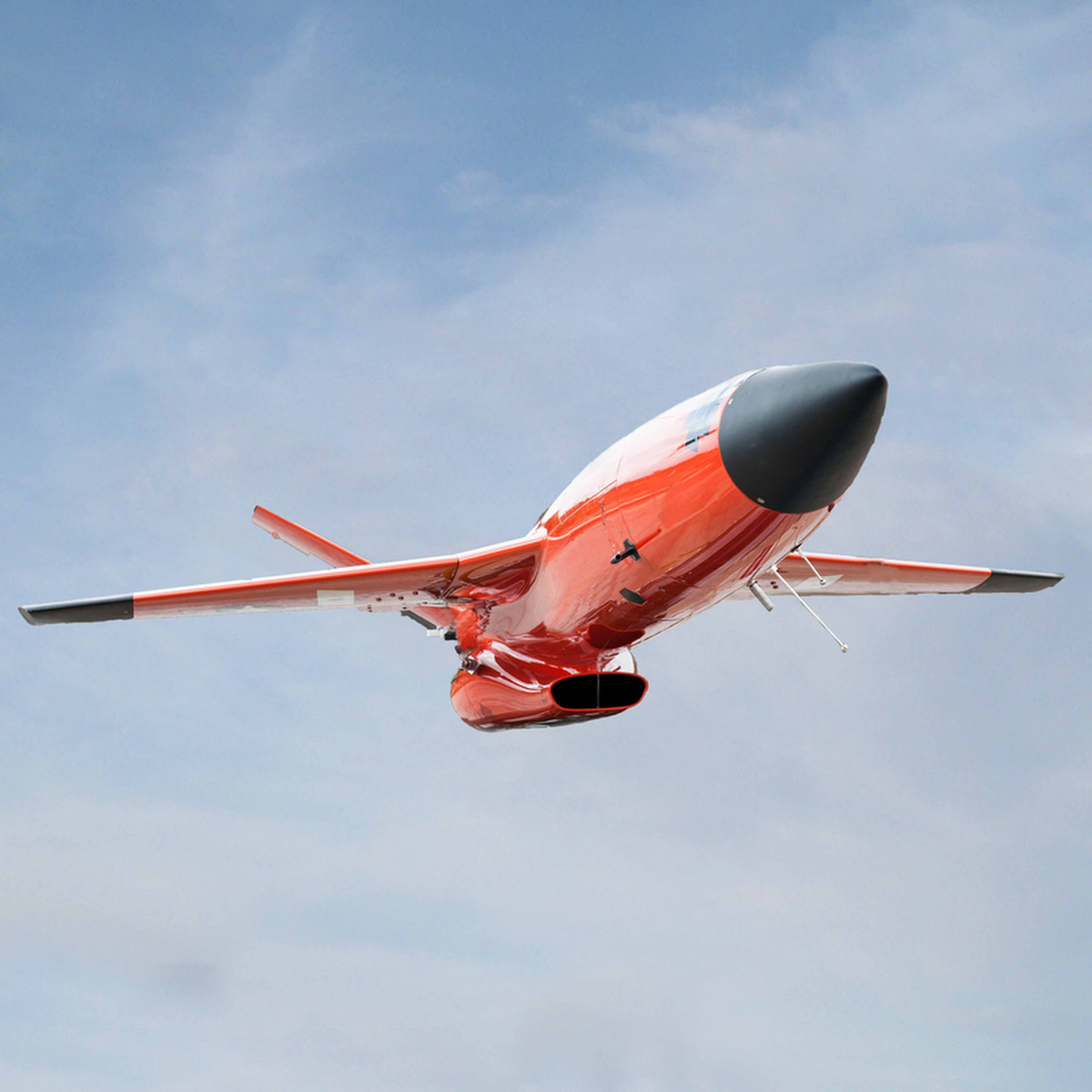 Taiwan’s MQM-178 Fireject drone. The training UAV is at the centre of new efforts to leverage cost efficiencies and scale by converting it into a long-range loitering munition dubbed the Chien Feng IV. Photo: Kratos