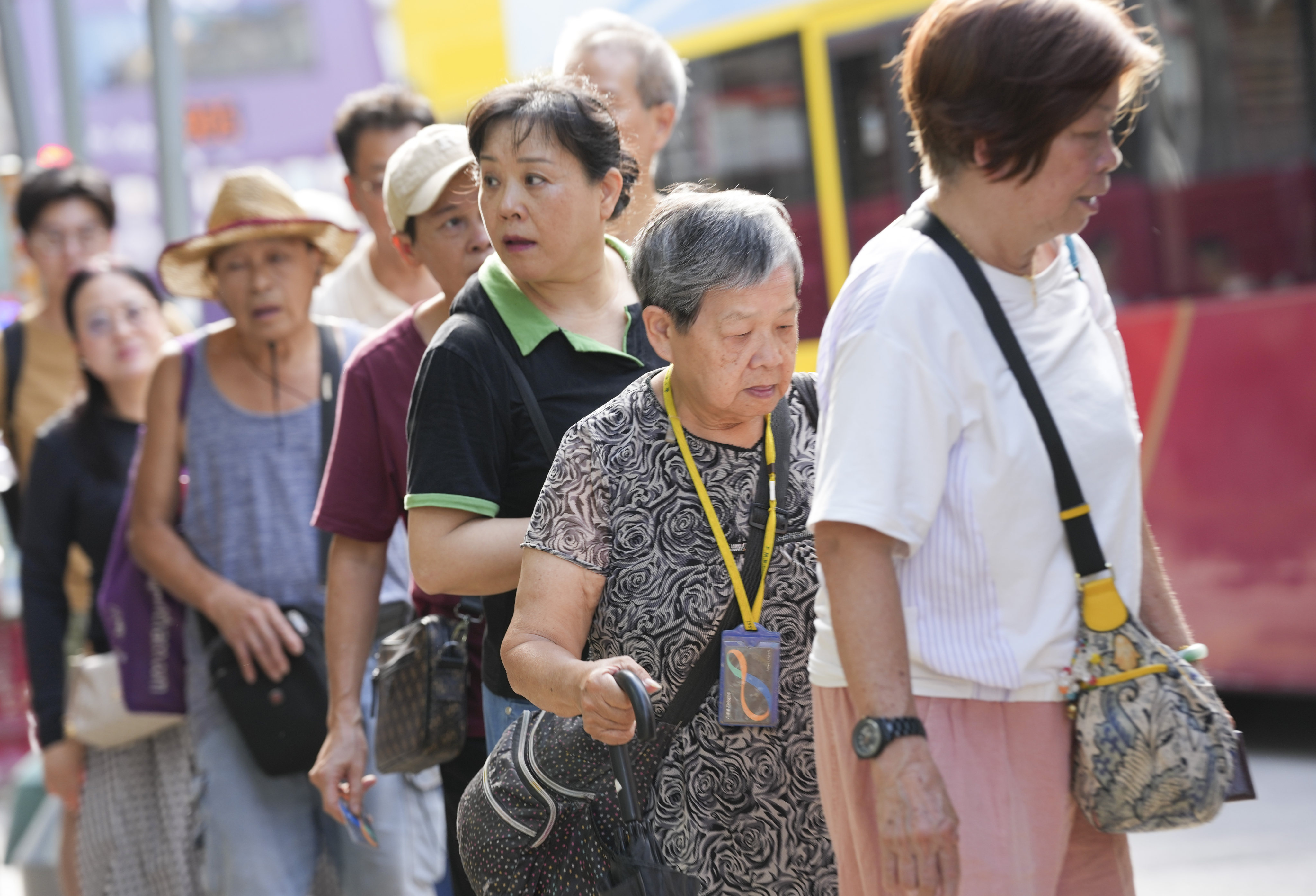 Commuters on a Mong Kok street on September 2. Hong Kong’s high life expectancy has been attributed to relatively high income levels, readily available medical care, social safety nets and a healthy diet and lifestyle. Photo: Jelly Tse
