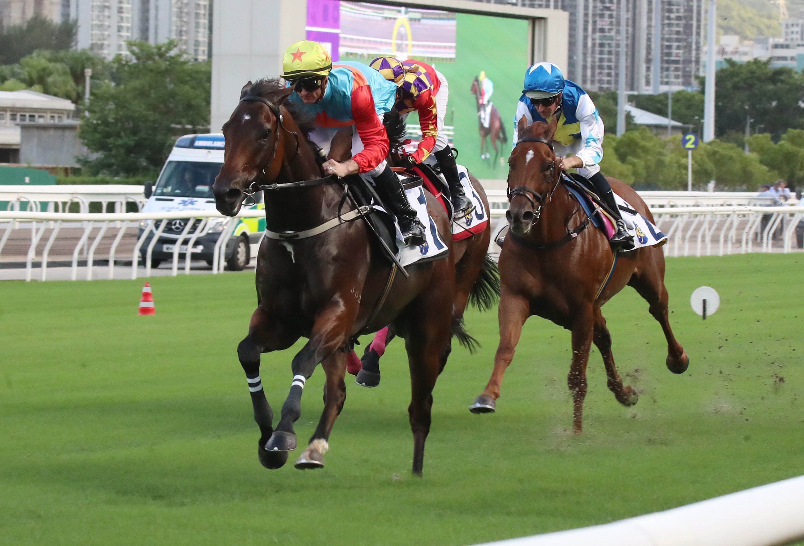 Zac Purton partners Ka Ying Rising to a trial victory last week. Photos: Kenneth Chan