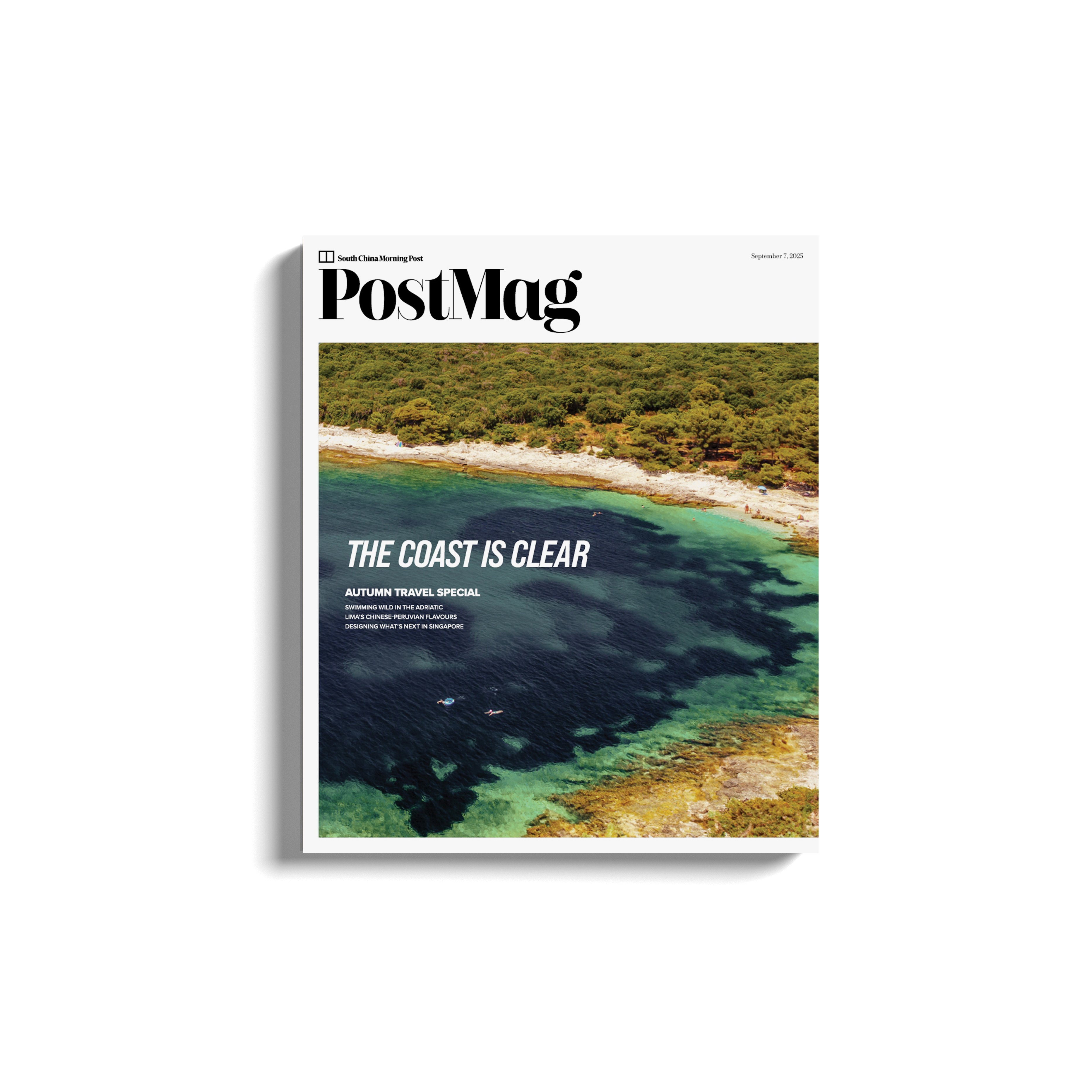 Swimming around Croatia’s Dalmatian Coast, on the cover of this week’s PostMag print edition. Photo: Getty Images