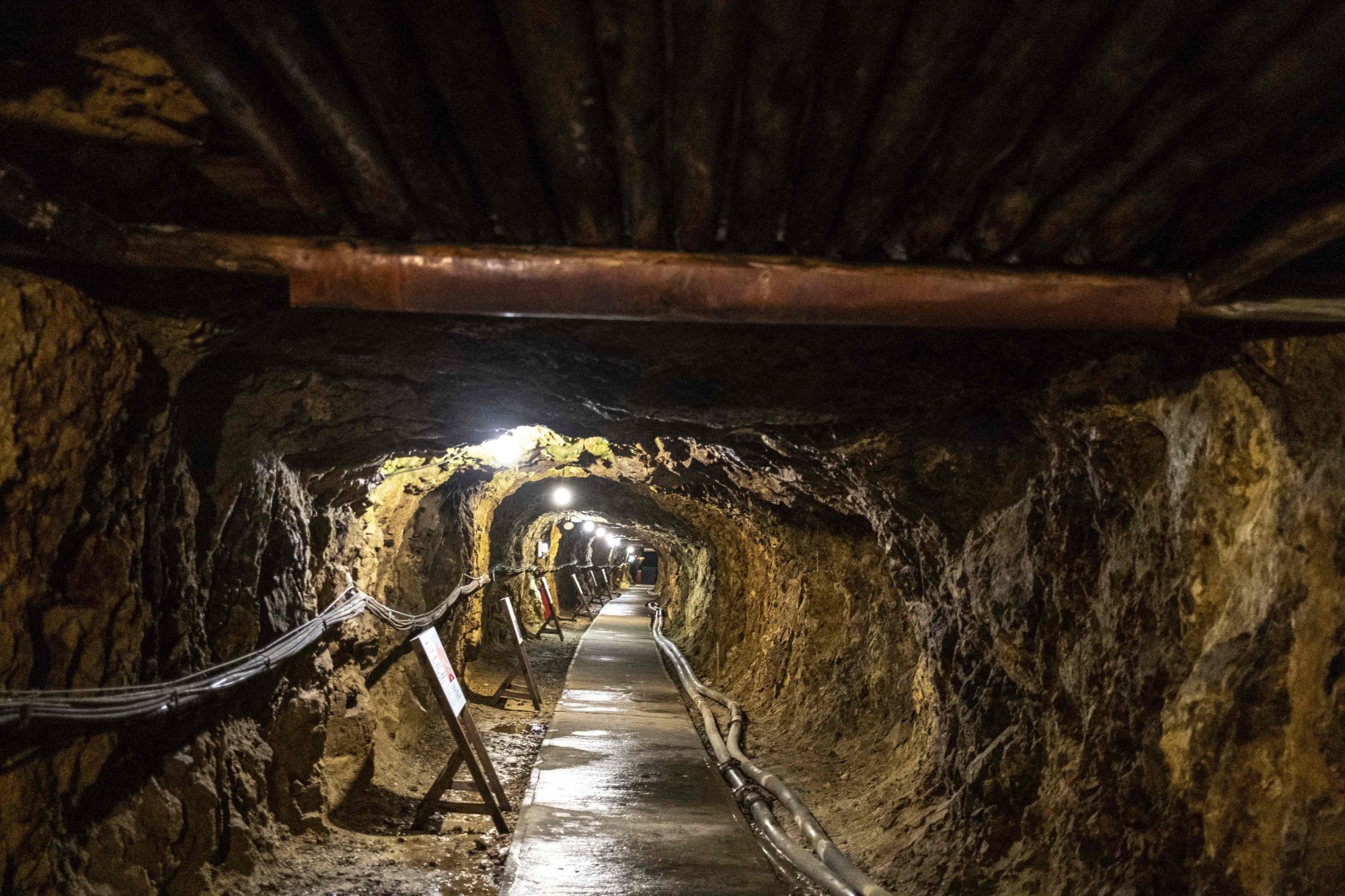 The Sado Island Gold Mines in Niigata prefecture were added to Unesco’s list of World Heritage sites last year. Photo: AFP