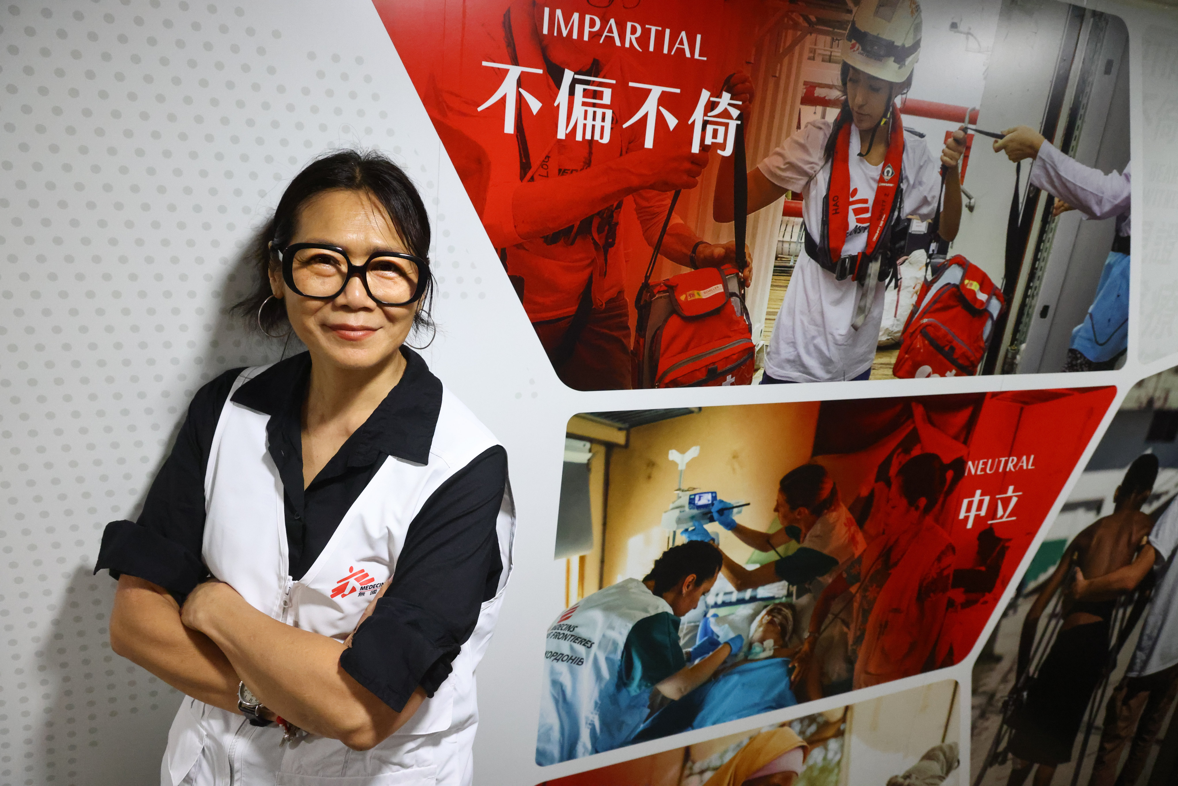 Dr Maria Guevara, international medical secretary of Medecins Sans Frontieres, at the NGO’s Hong Kong office in Sai Wan. Photo: Dickson Lee