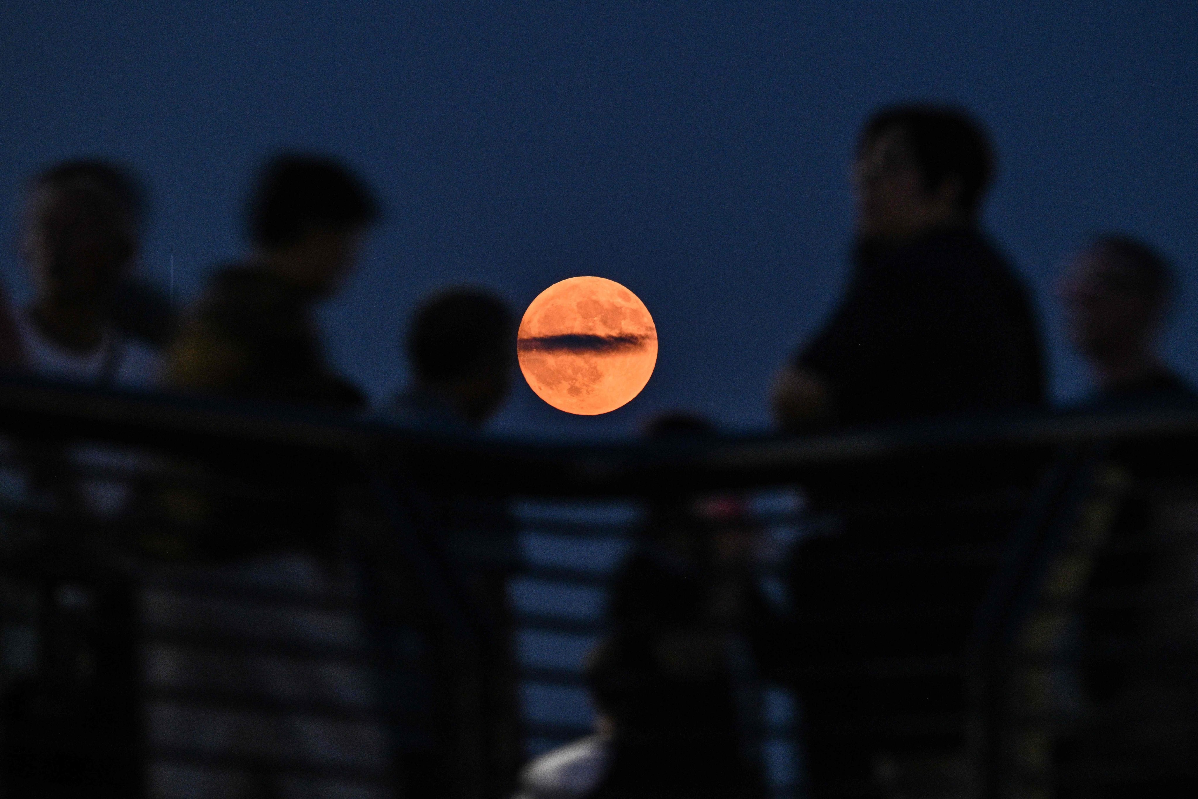 Blood moon’ lights up the sky across Asia