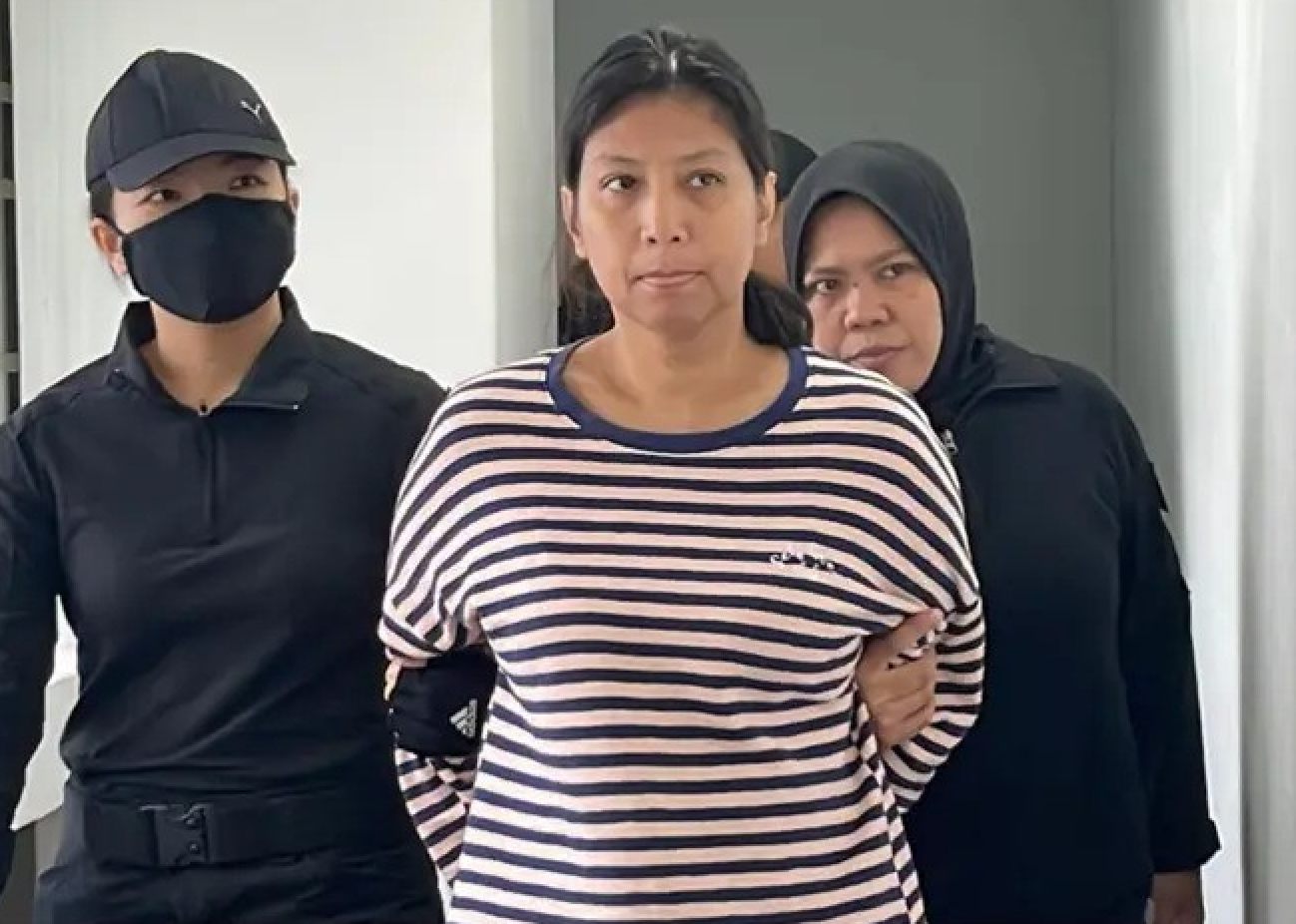 Nurhaswani Afni Mohamad Zorki in court on Monday. Photo: The Star