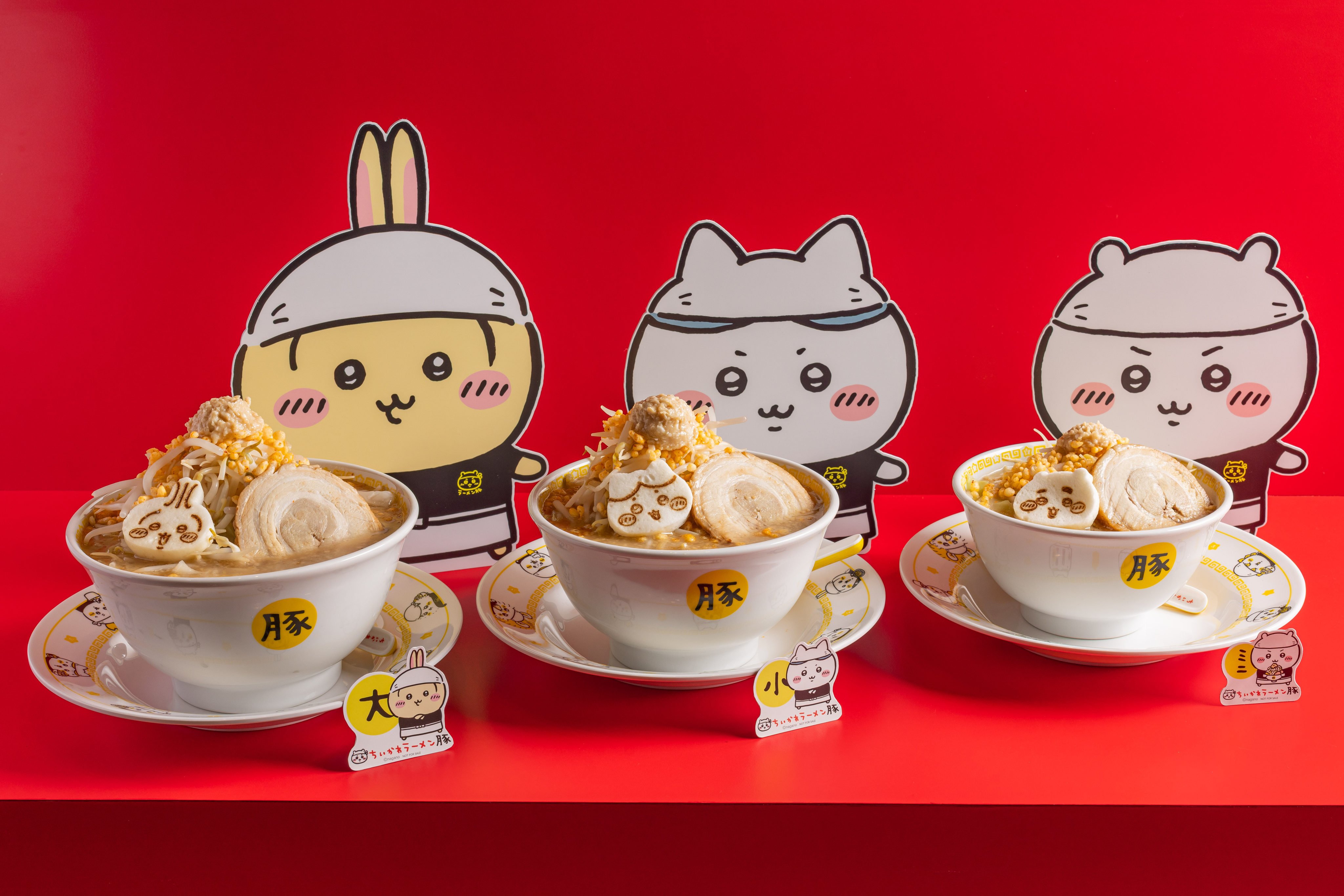 Chiikawa Ramen Buta celebrates its eponymous anime in slurp-able fashion with the opening of the kawaii manga’s first themed restaurant. Photo: courtesy Chiikawa Ramen Buta
