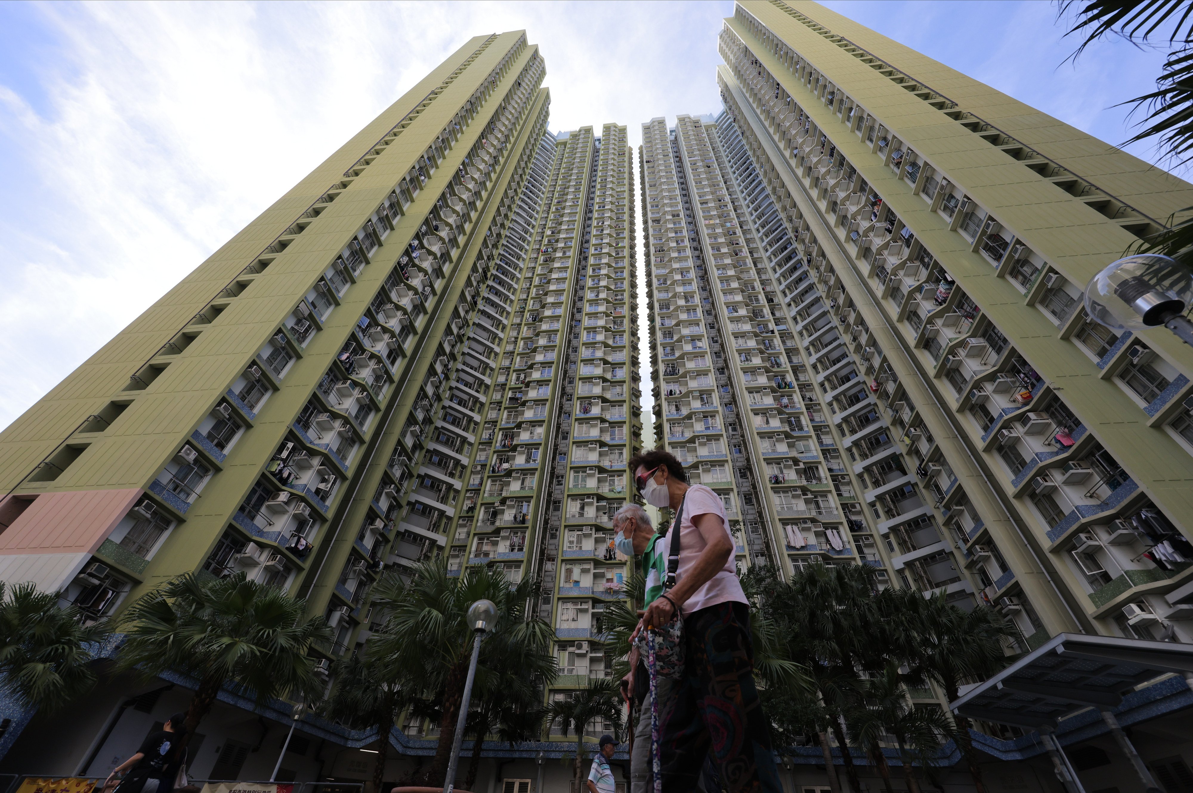 Un Chau Estate in Cheung Sha Wan. Photo: Jelly Tse