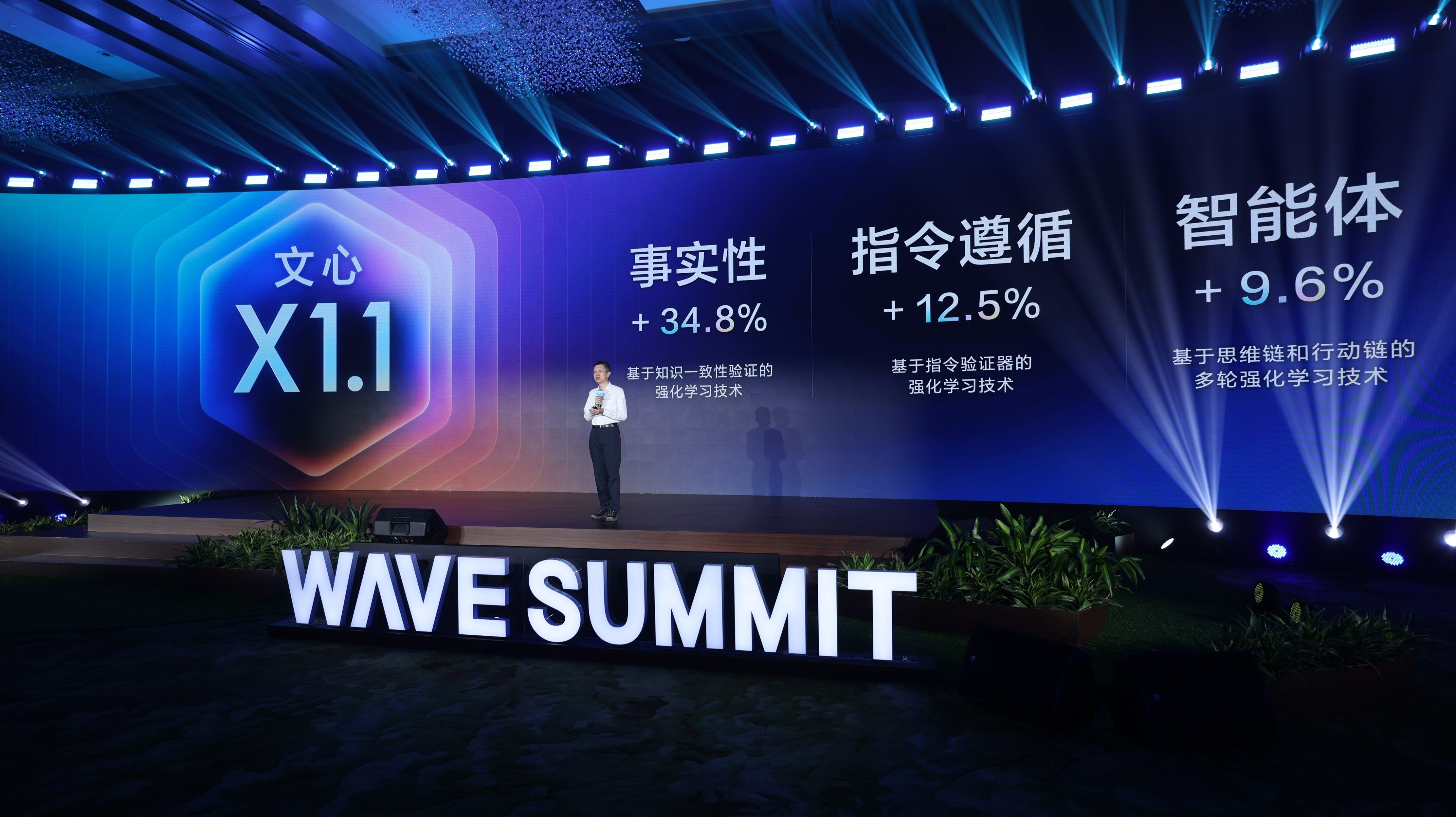 Baidu says its X1.1 reasoning model surpasses the performance of DeepSeek-R1, while matching OpenAI’s GPT-5 and Google’s Gemini 2.5 Pro. Photo: Handout