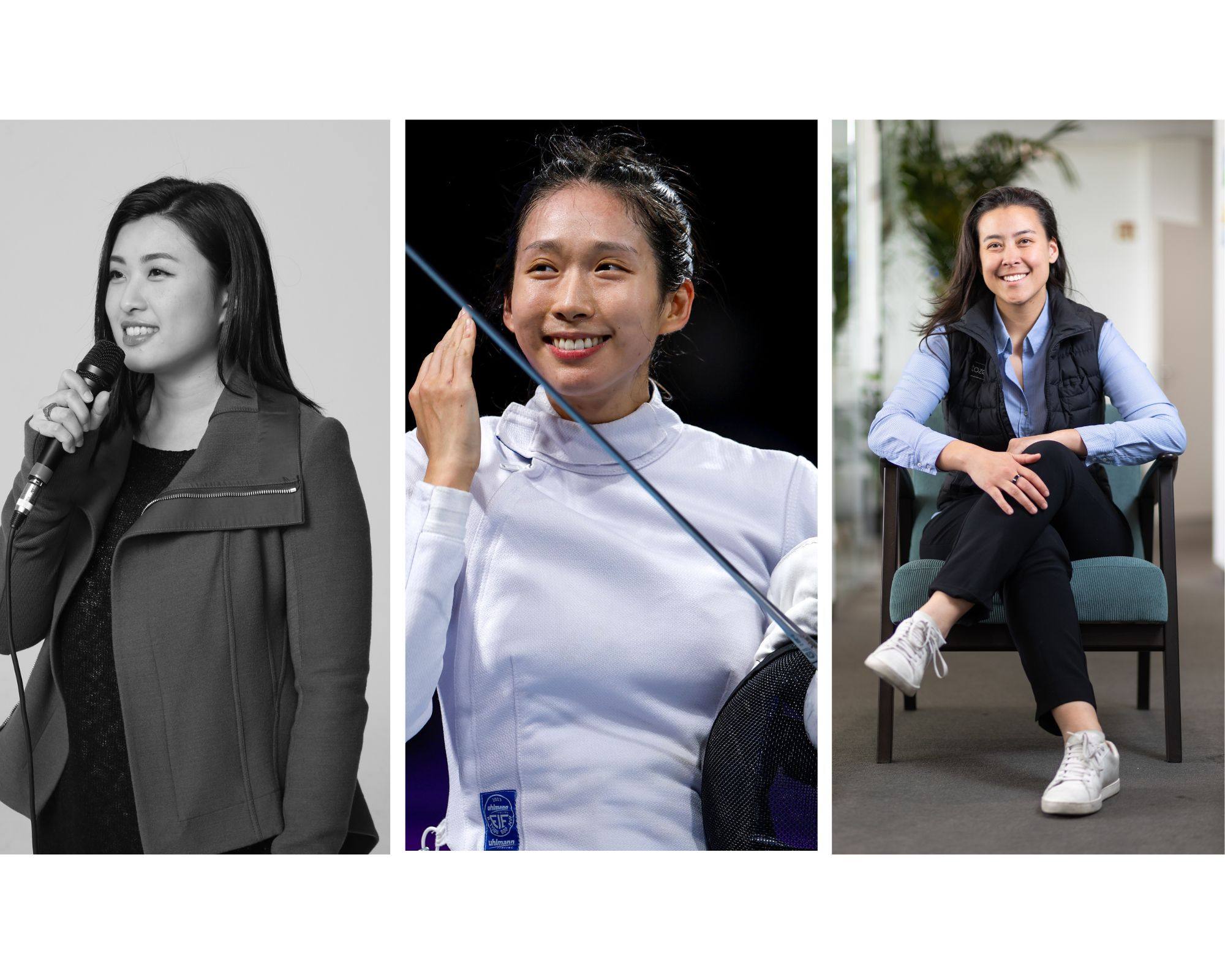From left: Annie Lo, Vivian Kong and Sarah Fleischer, three of Hong Kong’s talented school alumni who have achieved success internationally as well as at home. Photos: HKIS, Xinhua, GSIS