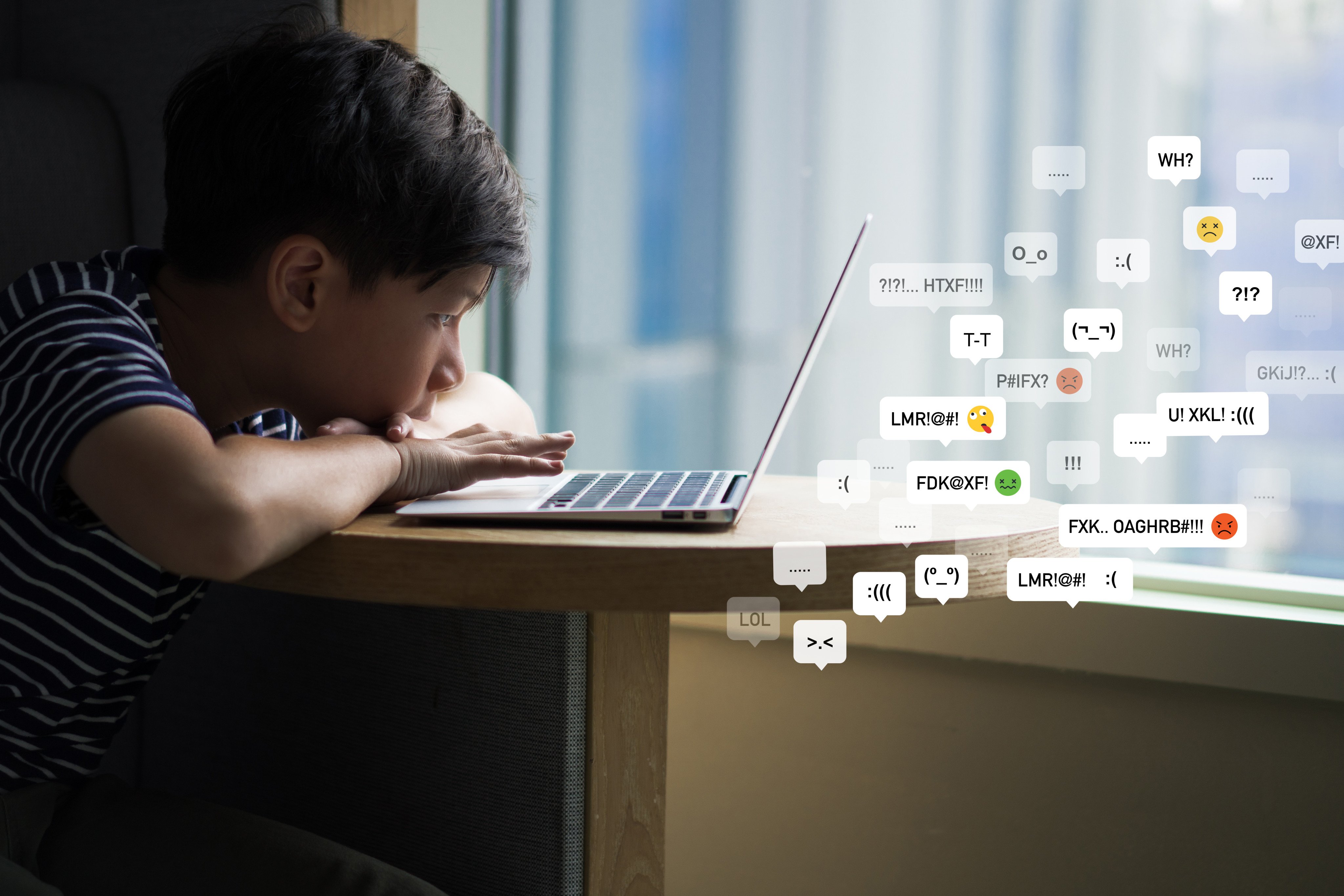 Cyberbullying is a big problem for many kids around the world. Photo: Shutterstock