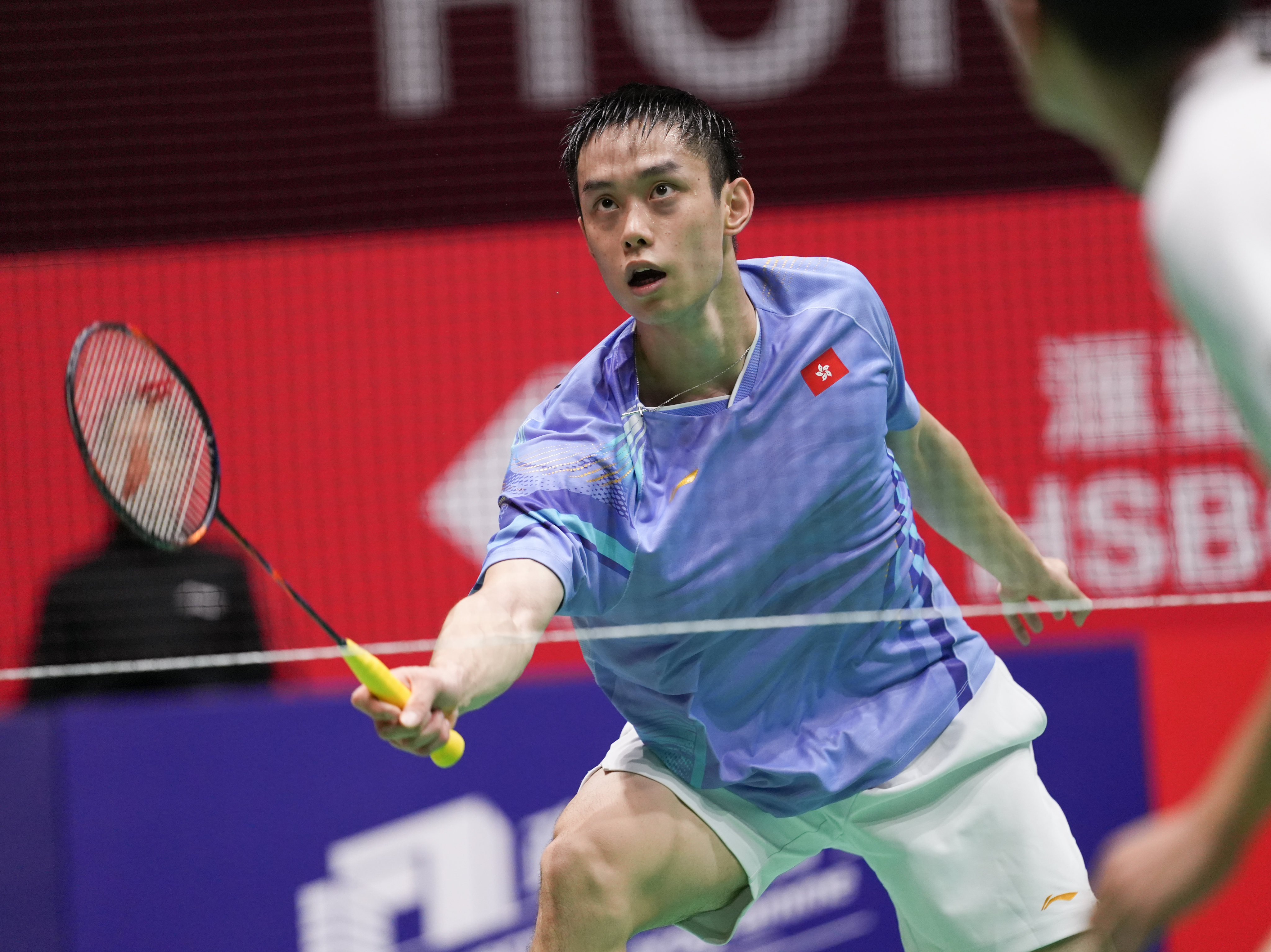 Hong Kong’s Jason Gunawan pulled off an early shock in the qualifying rounds of the in Li-Ning Hong Kong Open Badminton Championships. Photo: Sun Yeung