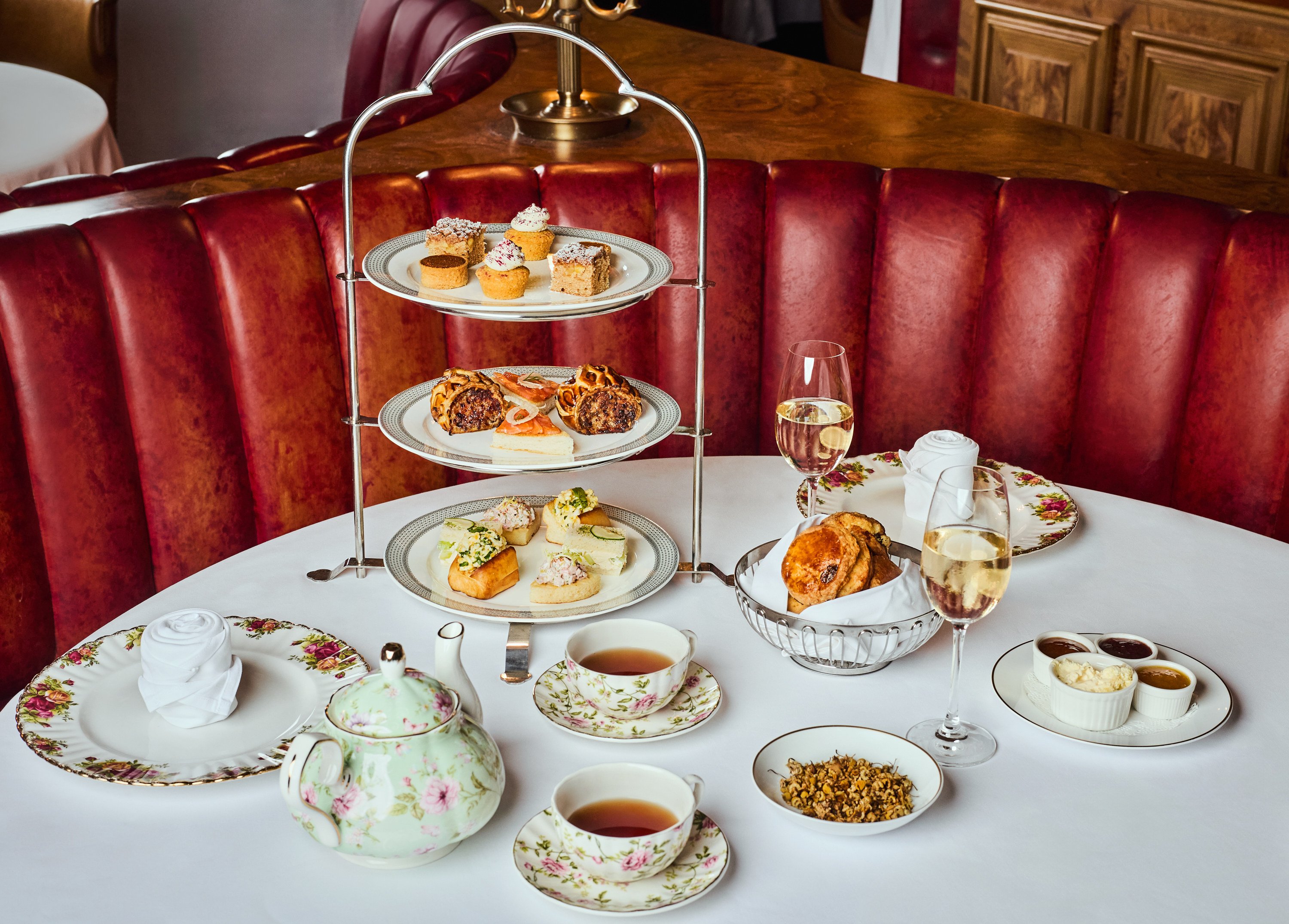 Magistracy Dining Room in Hong Kong unveils its new quintessentially British afternoon tea menu in collaboration with Tea Concepts. Photo: Handout