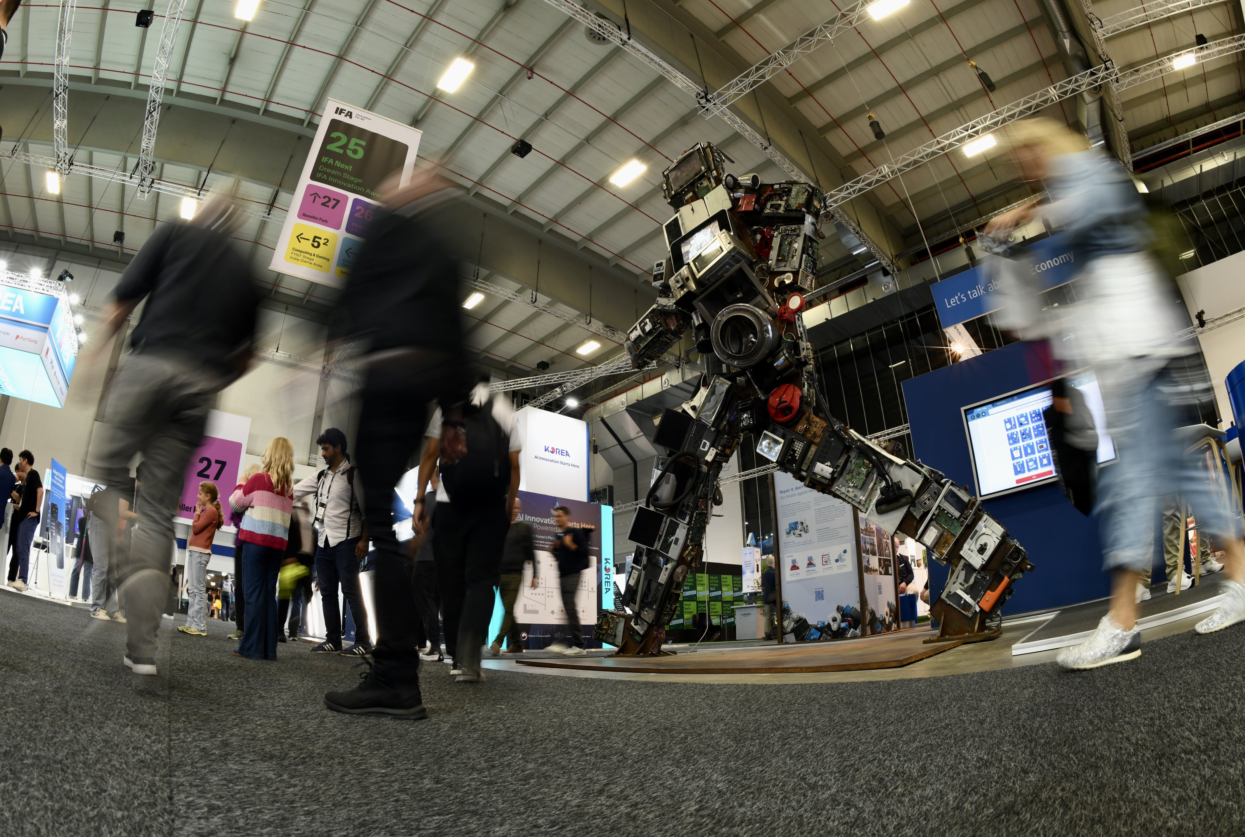 IFA Berlin is one of the world’s largest trade fairs for consumer electronics and home appliances. Photo: Xinhua