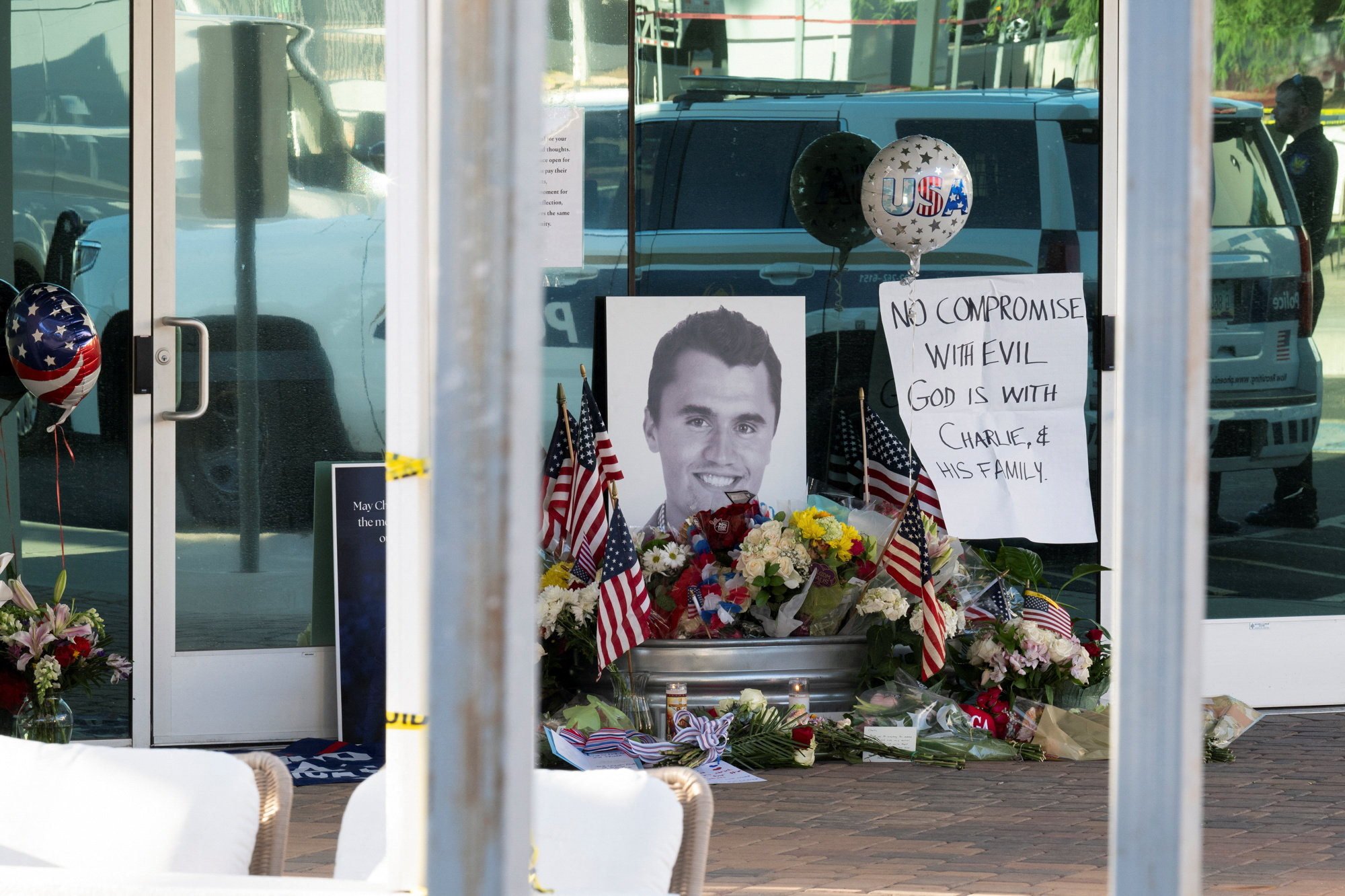 Charlie Kirk was shot and killed in Utah on Wednesday. Photo: Reuters