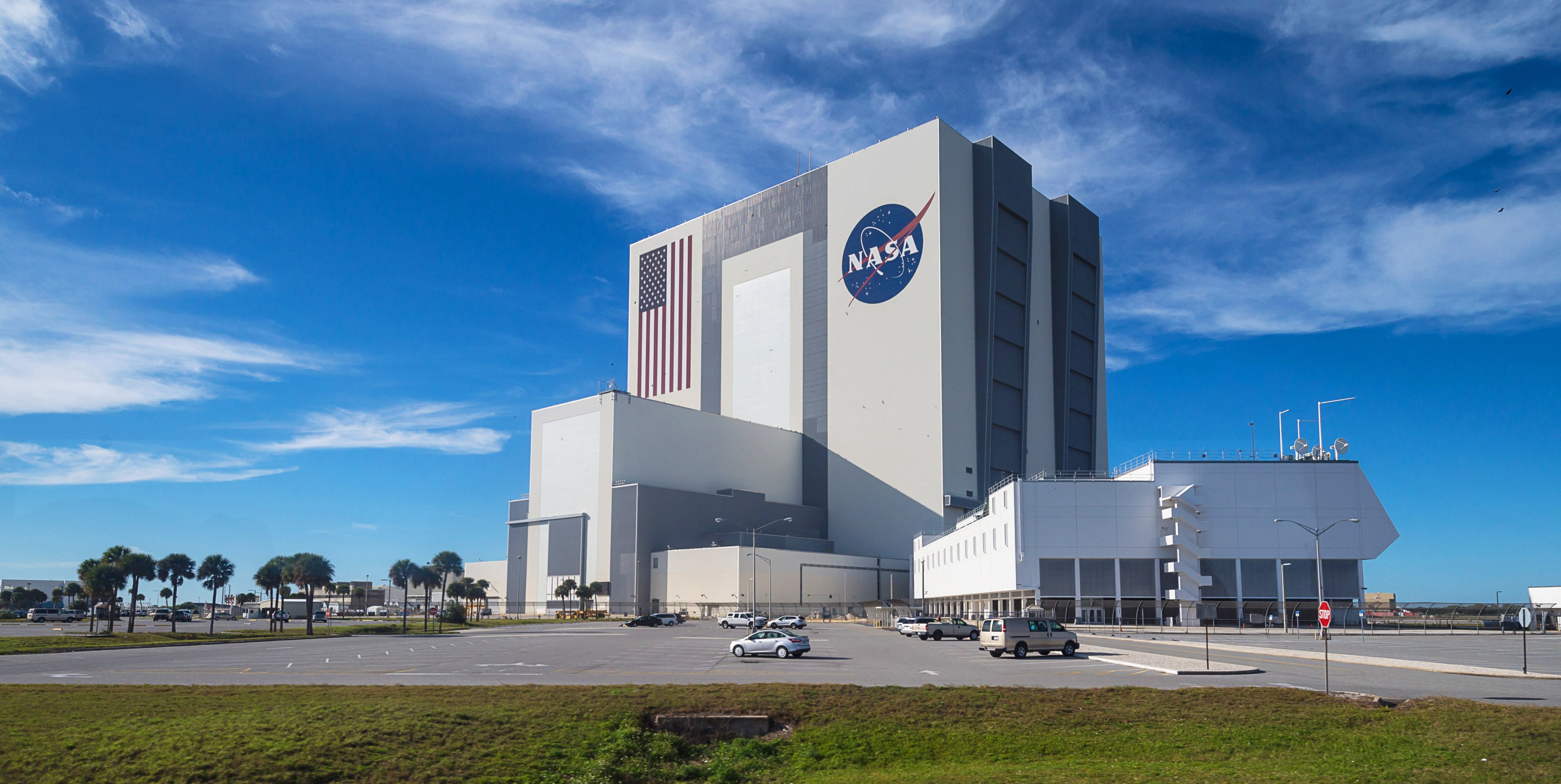 Nasa’s Vehicle Assembly Building is seen at the Kennedy Space Center in Florida. Photo: Shutterstock