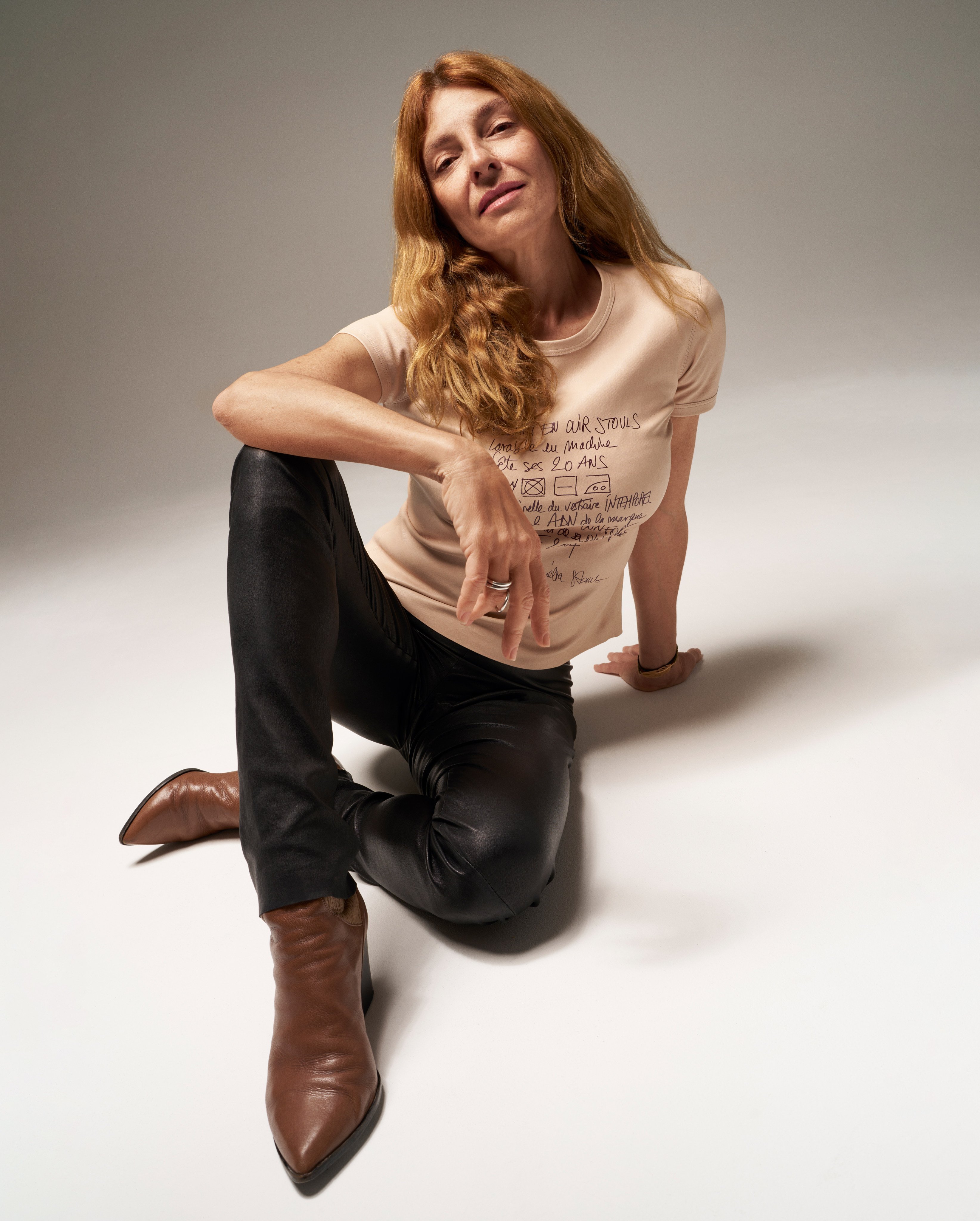 Aurélia Stouls’ eponymous brand has redefined leather with machine-washable pieces. Photo: Jacques Giaume