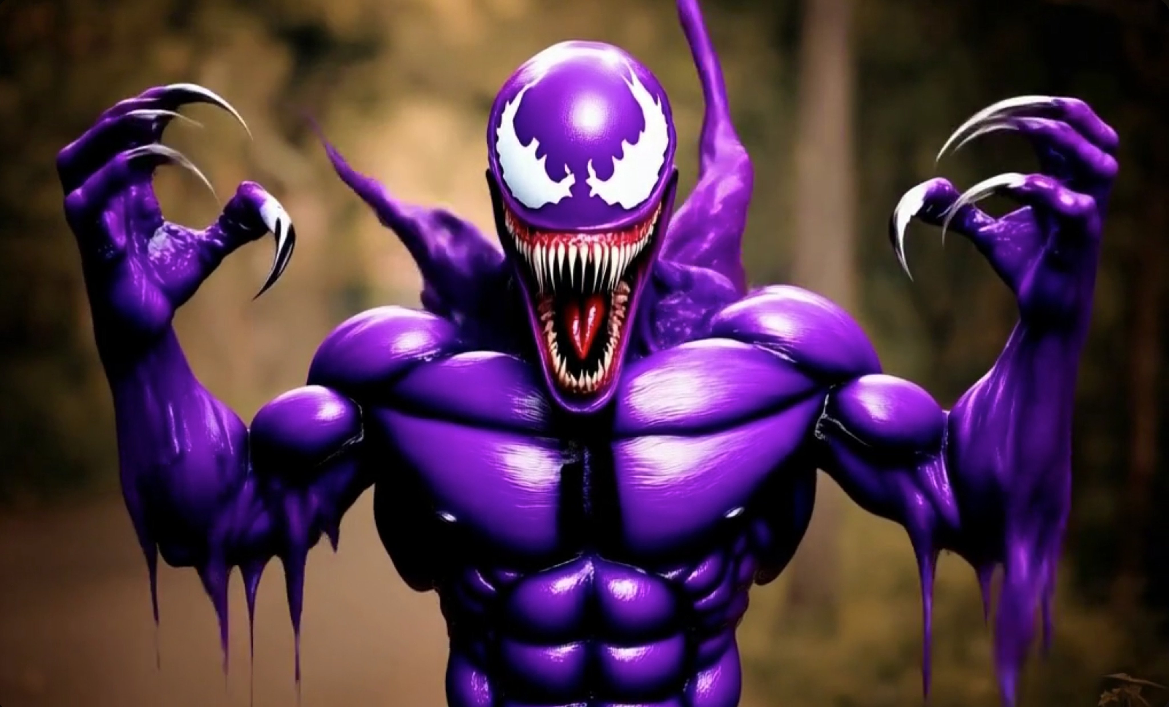 PixVerse’s ‘Venom effect’ video template went viral on TikTok late last year. Photo: Handout