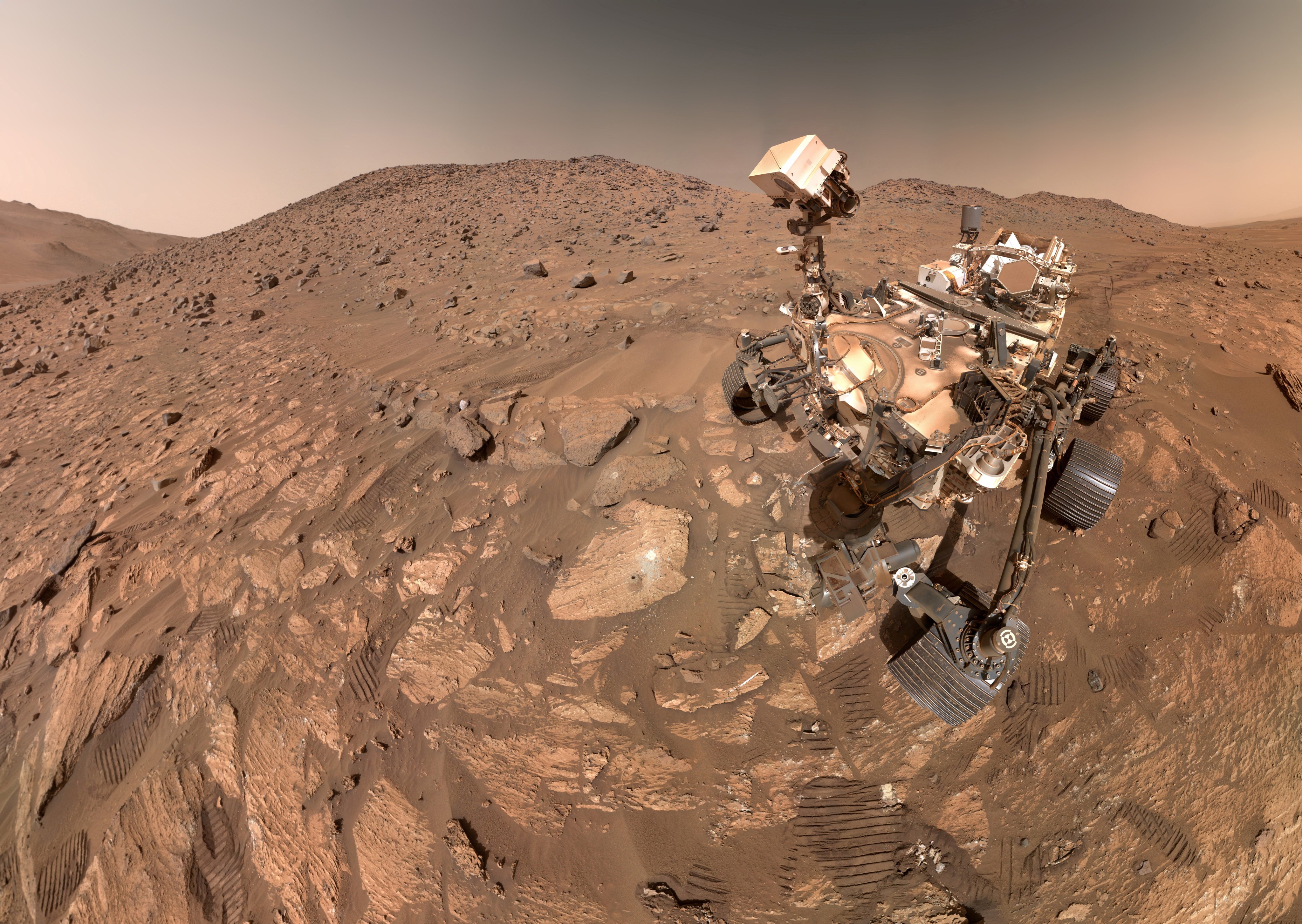 A ‘selfie’ taken by Nasa’s Perseverance Mars rover. Photo: Nasa/JPL-Caltech/MSSS via Reuters