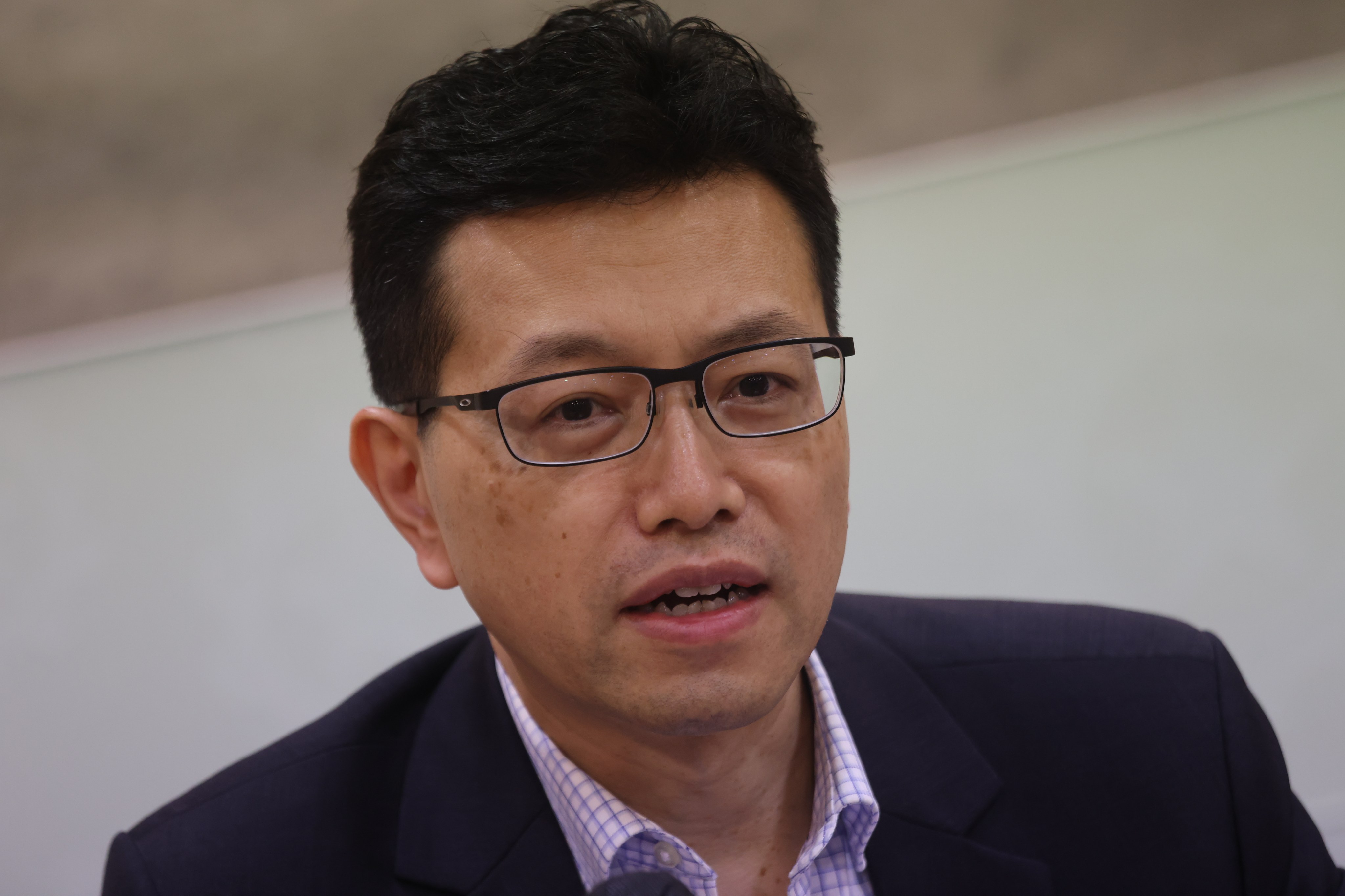 Last month, the lawmaker (pictured) apologised to the city’s constitutional affairs minister after slamming his “annoying” attempts to gather support for the bill. Photo: Jonathan Wong