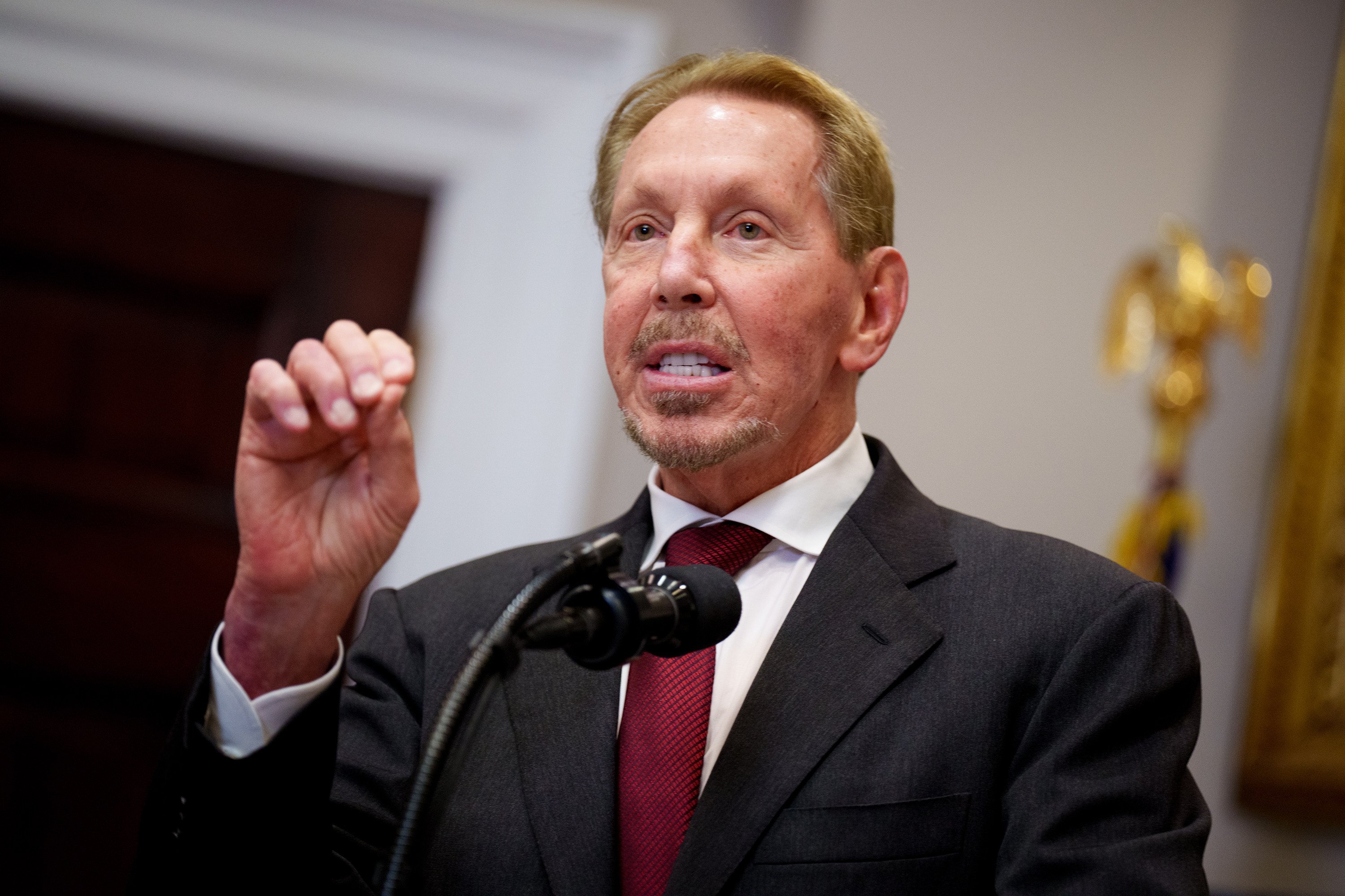 Oracle co-founder Larry Ellison. Photo: Getty Images/TNS