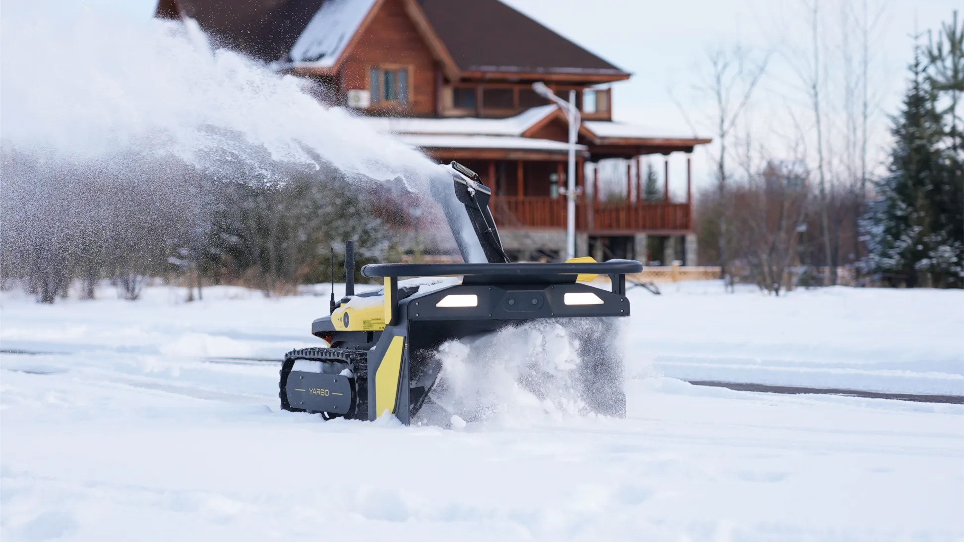 Yarbo, a Shenzhen-based start-up which has developed a series of hybrid snow-blowing lawn-mowing robots, delivered its first 1,000 units in 2023. Photo: Handout