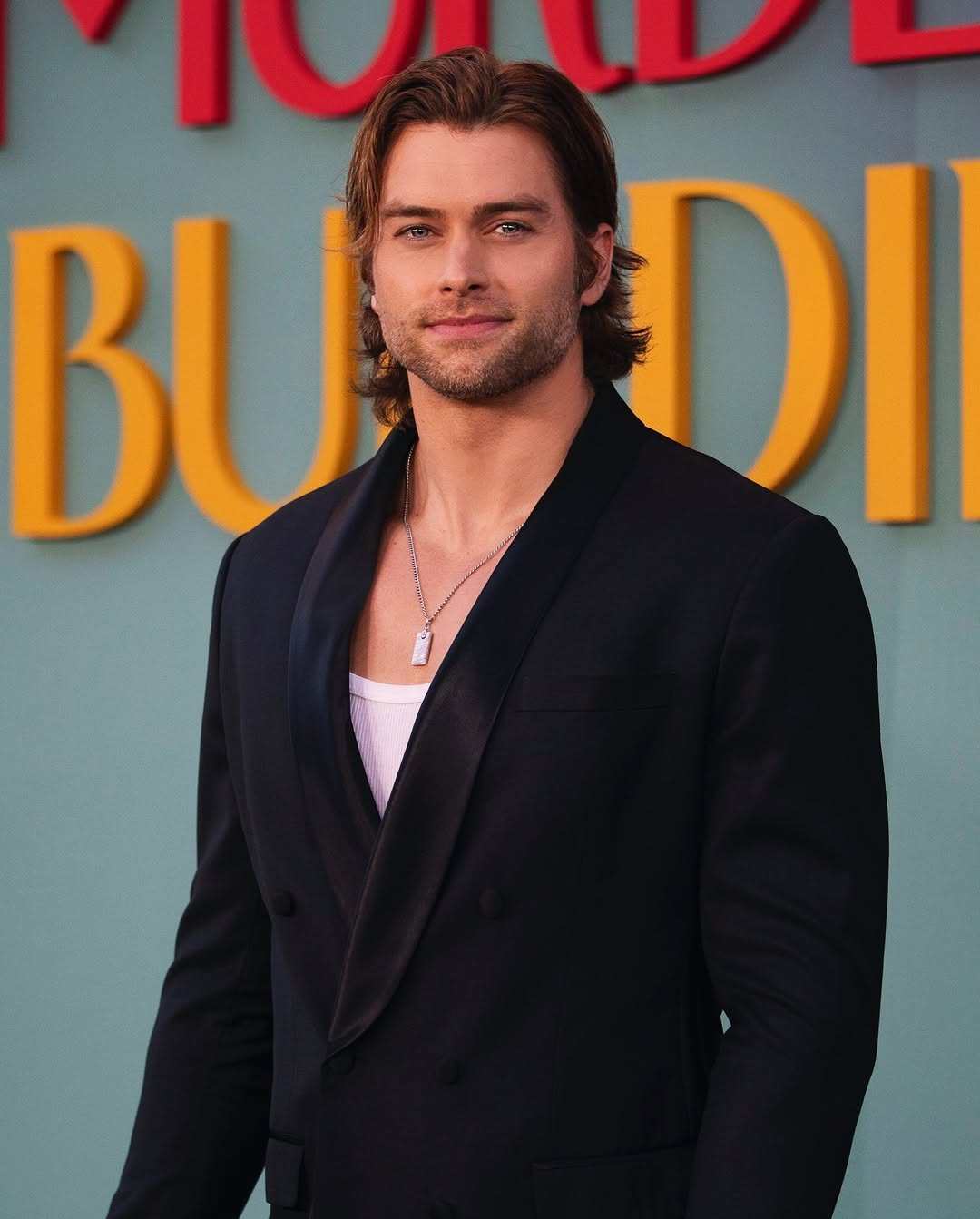 Pierson Fode attends the season premiere of Only Murders in the Building in Los Angeles, in August 2024. Photo: @piersonfode/Instagram
