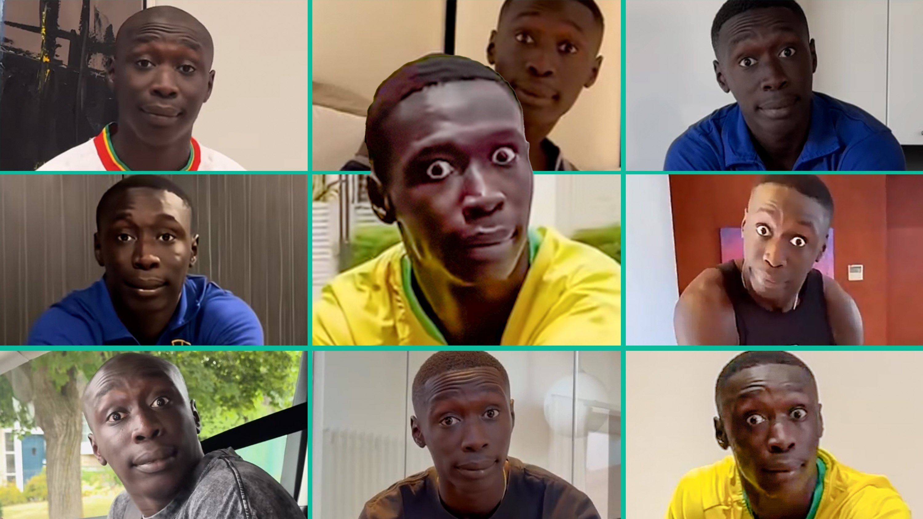 The Senegalese-Italian influencer’s signature expression consistently leaves audiences in stitches. Photo: SCMP composite/IG@khaby.00/Douyin