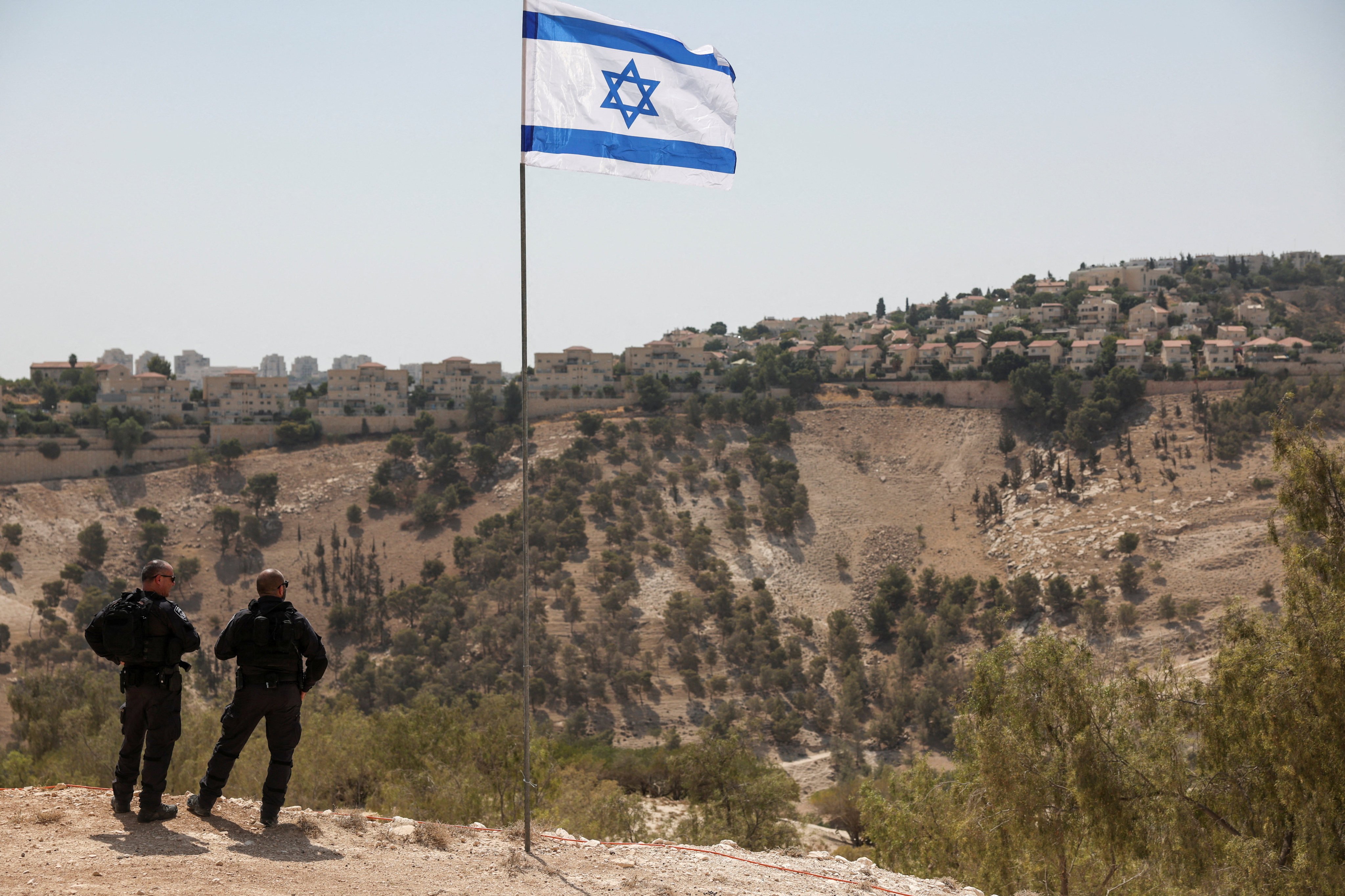 The settlement of Maale Adumim, in a land corridor known as E1, outside Jerusalem in the occupied West Bank. Photo: Reuters