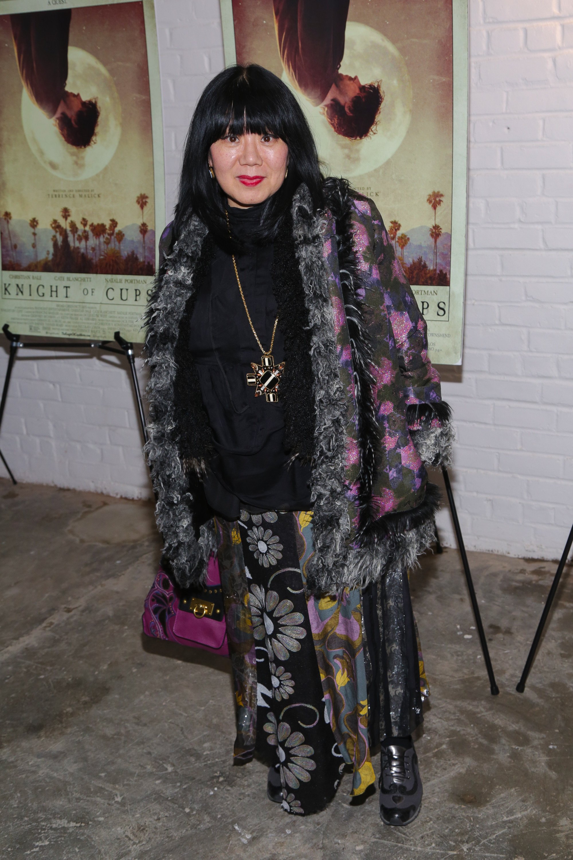 Fashion designer Anna Sui at a New York screening in 2016. Photo: Getty Images