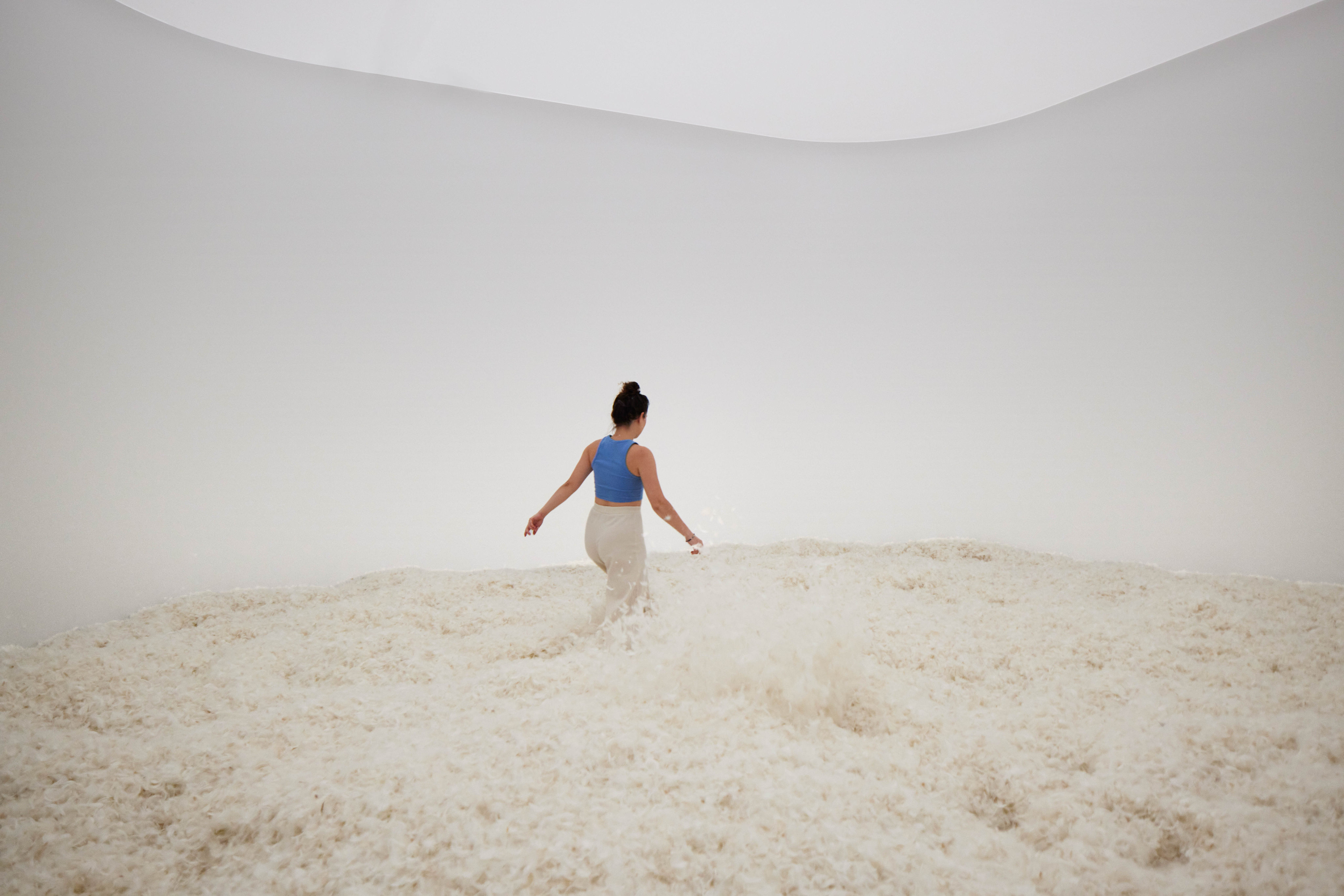 Feather Room by Judy Chicago. Photo: courtesy Haus der Kunst München