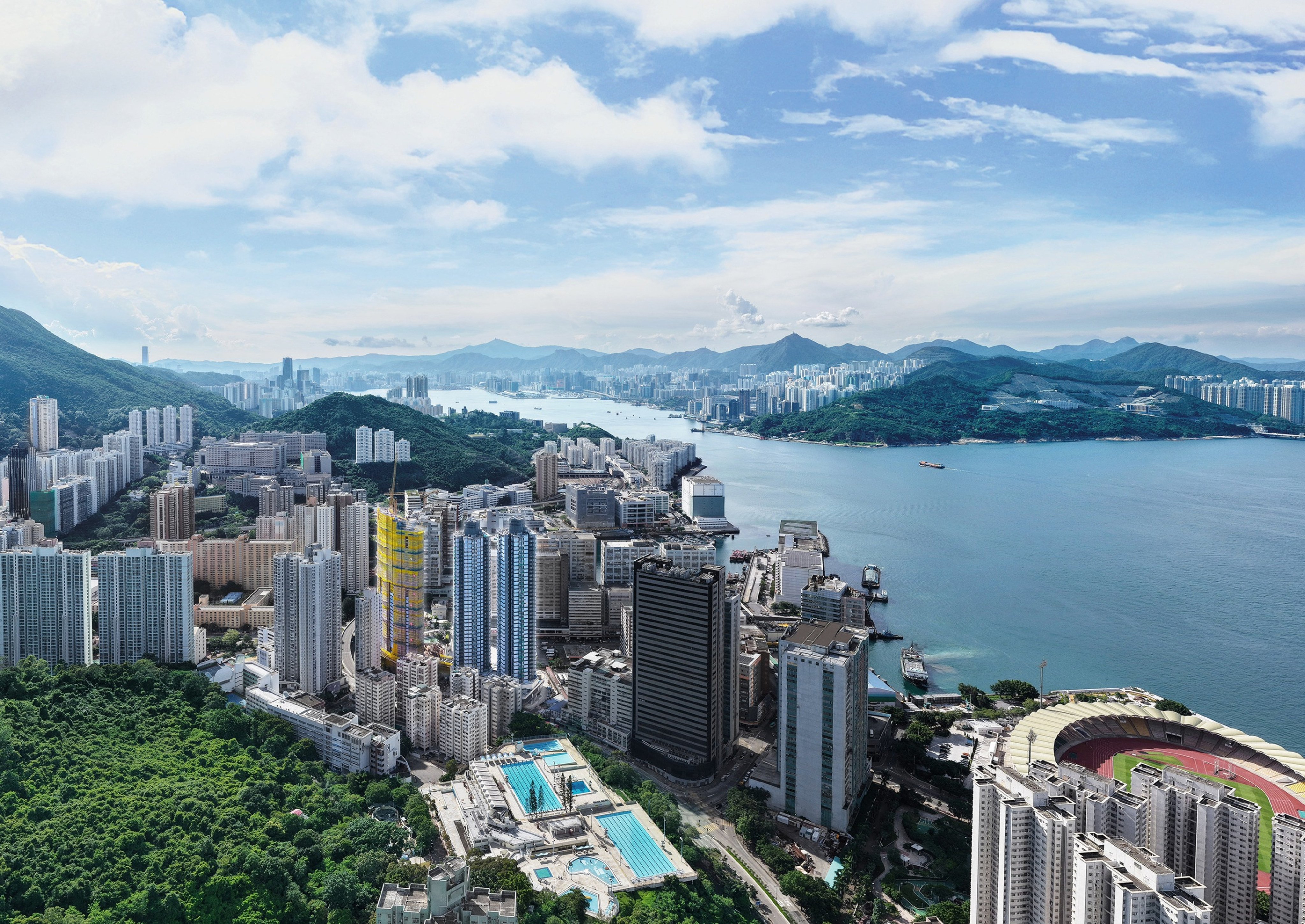 Swire Properties put 120 units at The Headland Residences in Chai Wan on sale on Saturday. Photo: Handout
