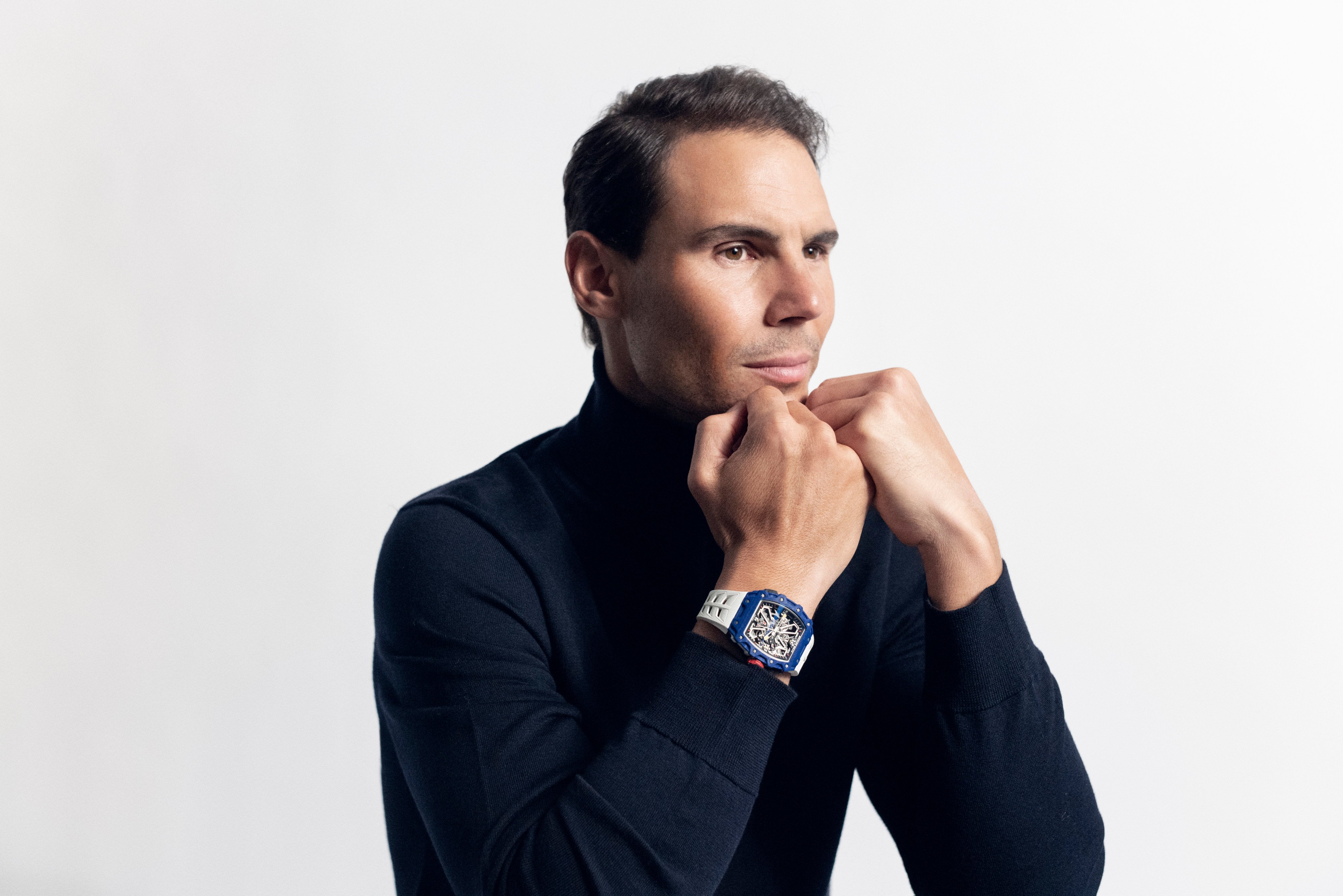Spanish tennis legend Rafael Nadal wears the Richard Mille RM 035-03 model that carries his name. Photo: Handout