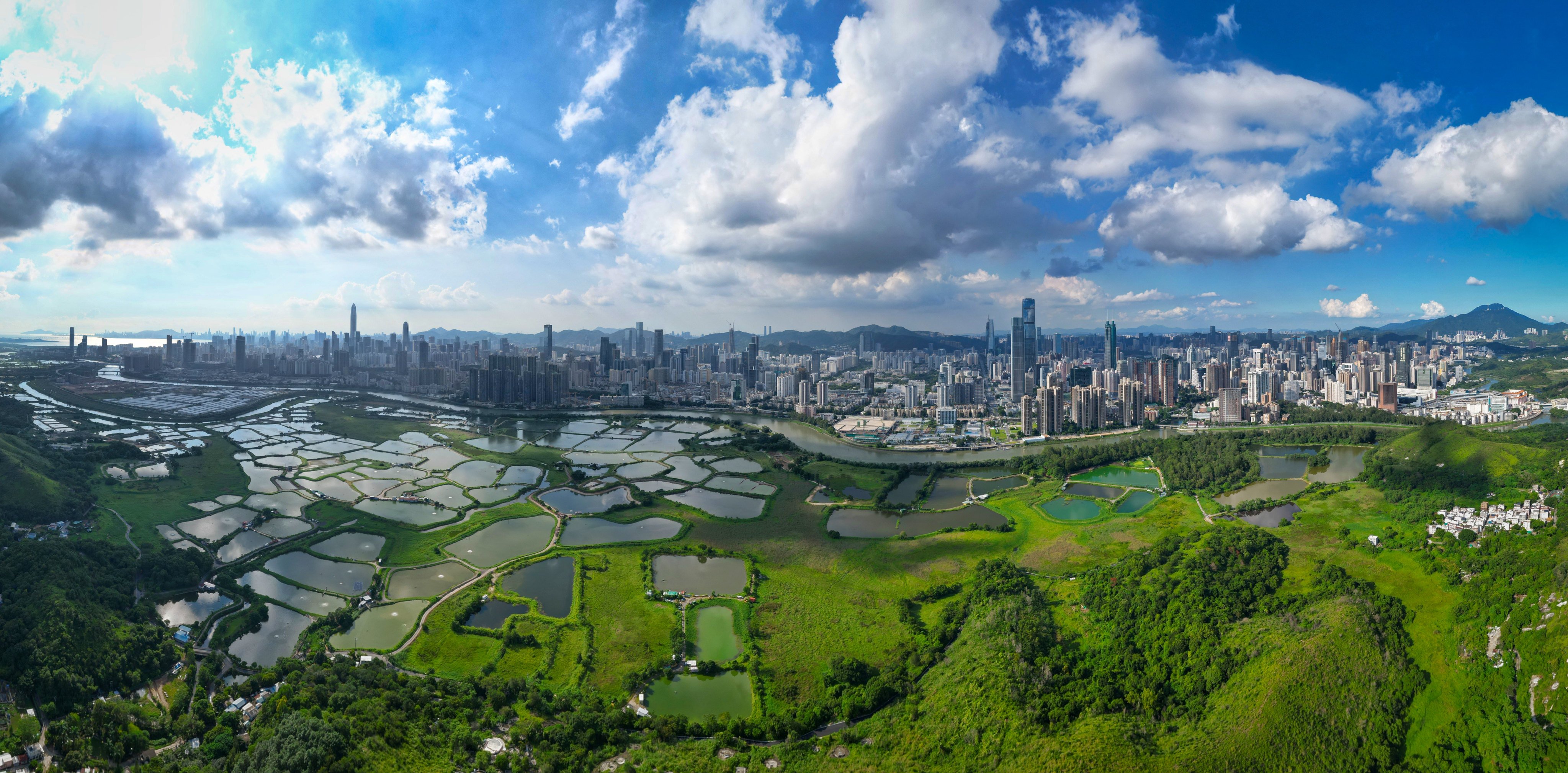 The Ma Tso Lung, Lok Ma Chau and Lo Wu areas are part of the Northern Metropolis. Photo: Elson Li