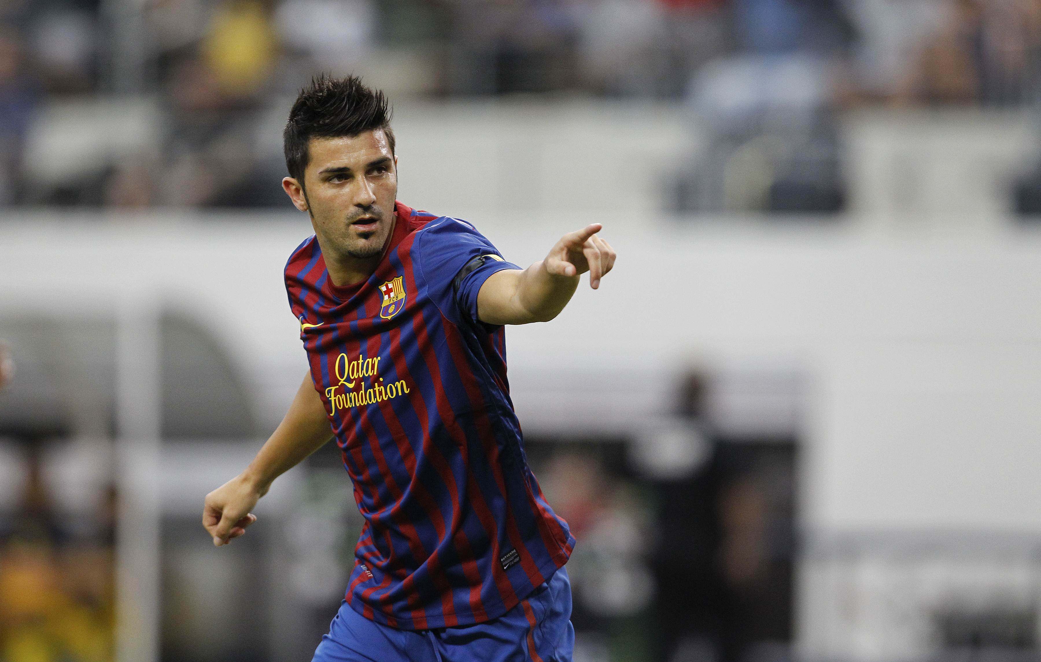 Barcelona and Spain striker David Villa, a close family friend of Dani Almazan, organised him to see Ramon “Messi of medicine” Cugat after he tore his anterior cruciate ligament last year. Photo: AFP