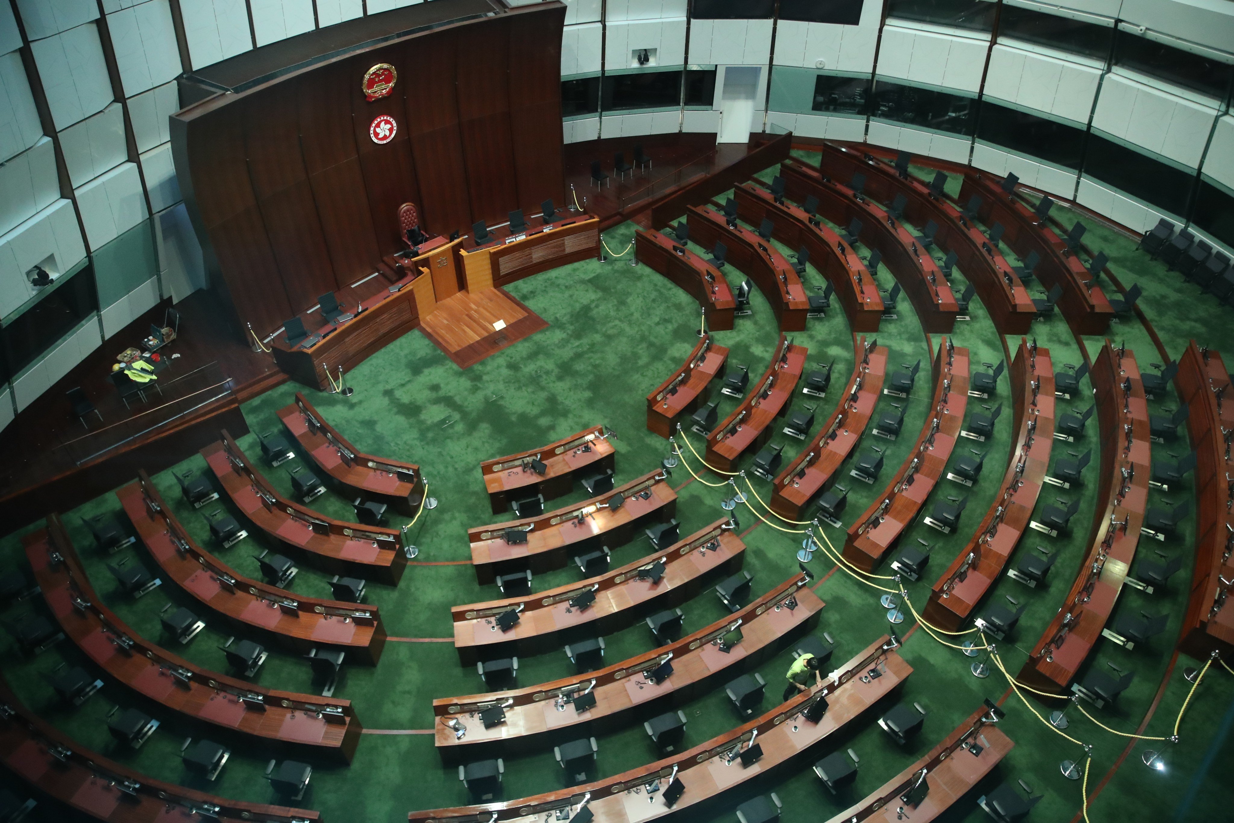 More than half of Hongkongers polled have said they are dissatisfied with the Legislative Council. Photo: Edmond So