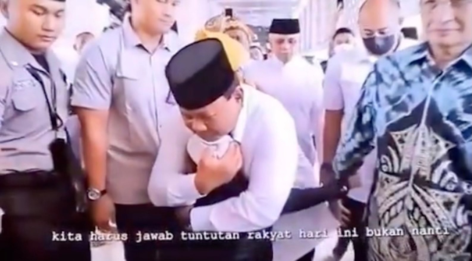 A one-minute video featuring Indonesian President Prabowo Subianto promoting his flagship social programmes was shown in Indonesian cinemas for almost a week until Sunday. Photo: X/Muklis Nonton